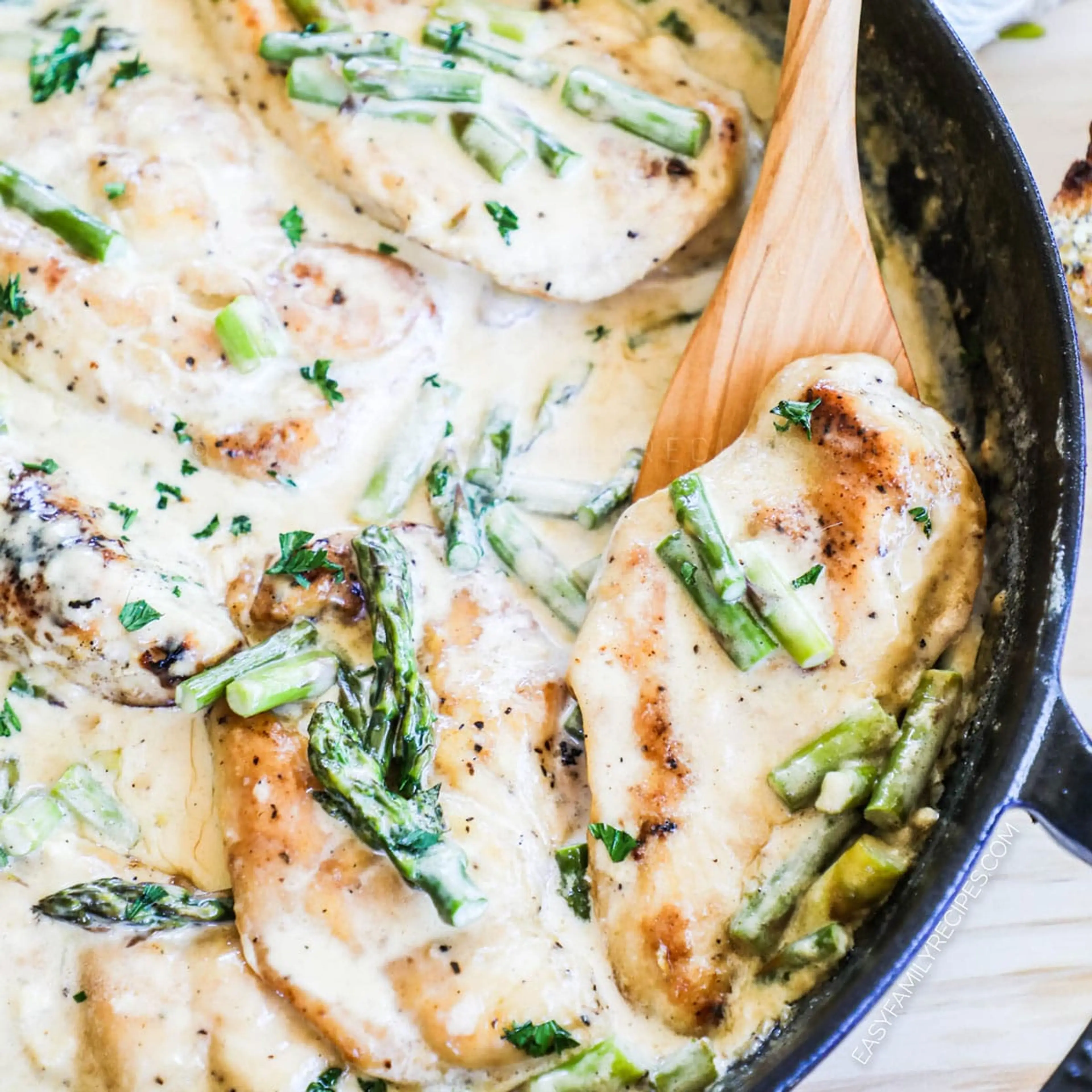 Chicken and Asparagus Skillet
