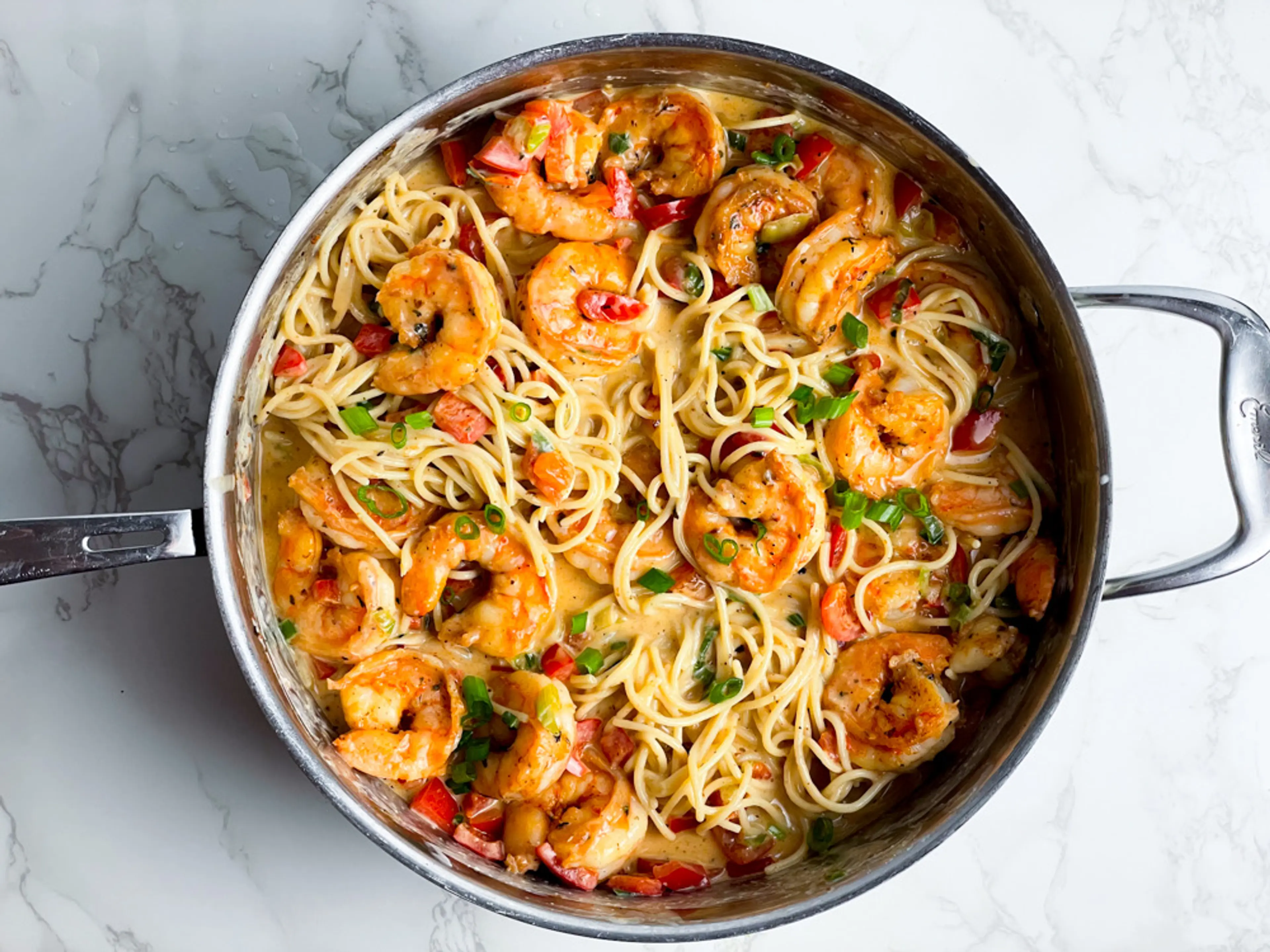 Creamy Cajun Shrimp Pasta (High Protein)