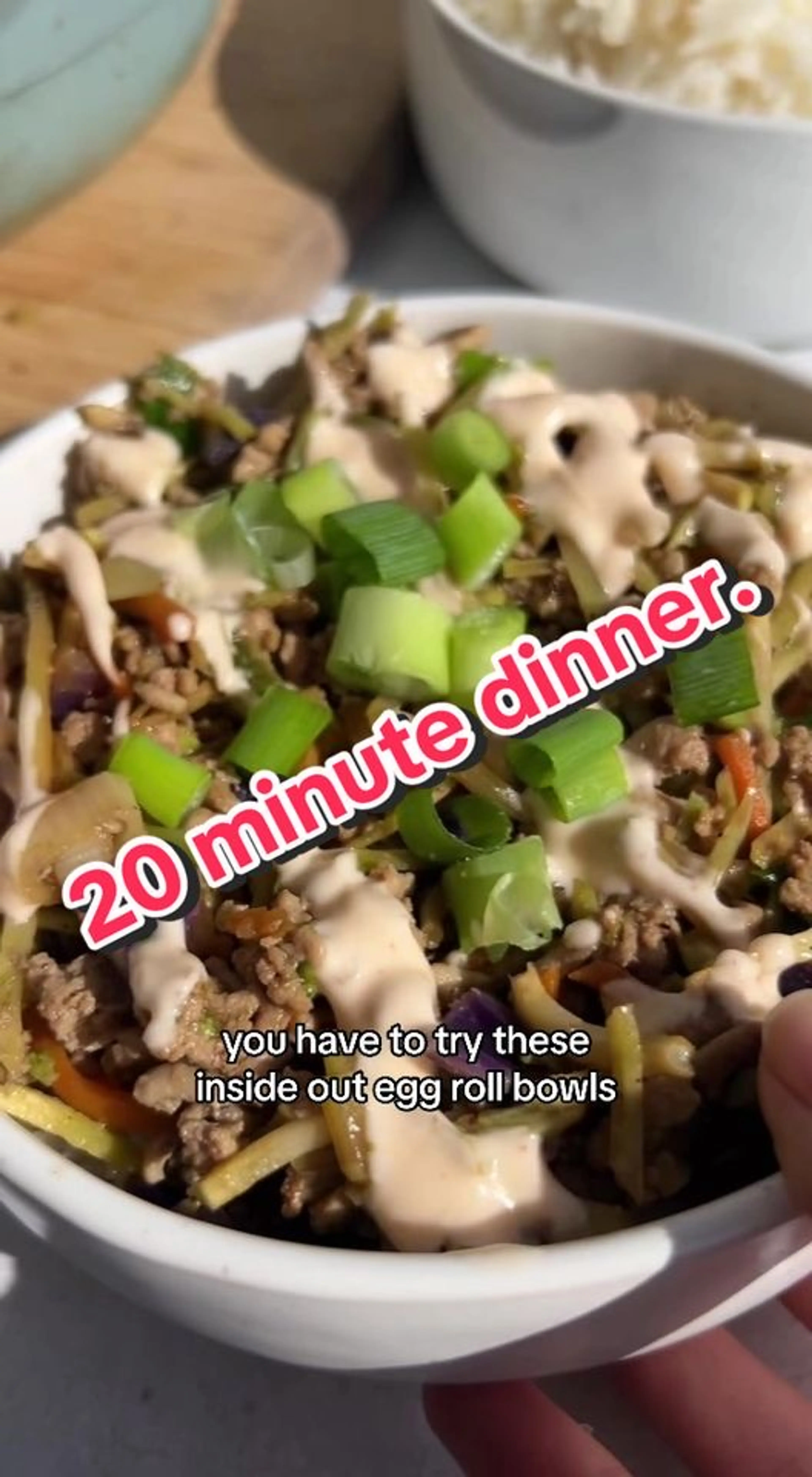 Egg roll Bowls