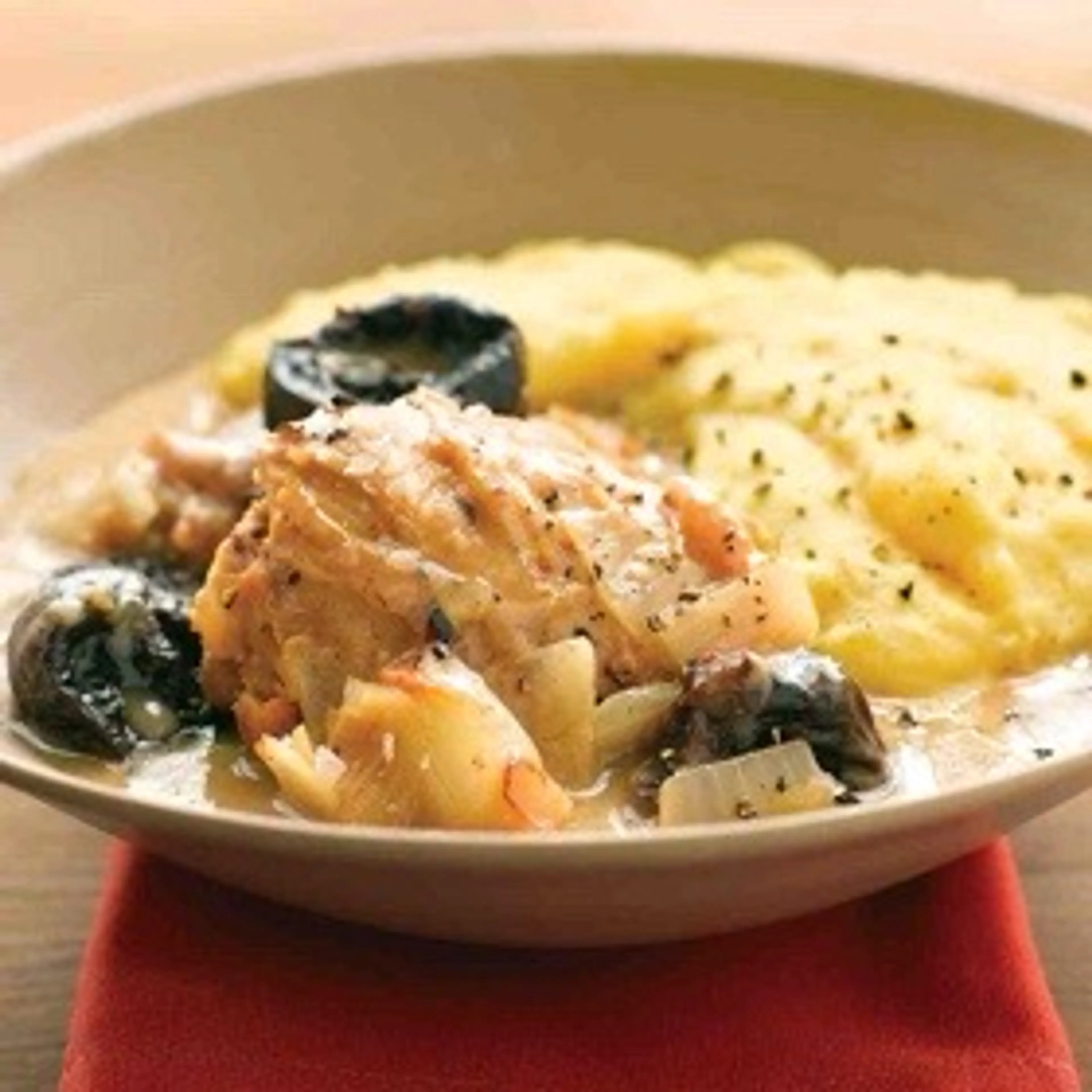 Braised Chicken with Dried Plums