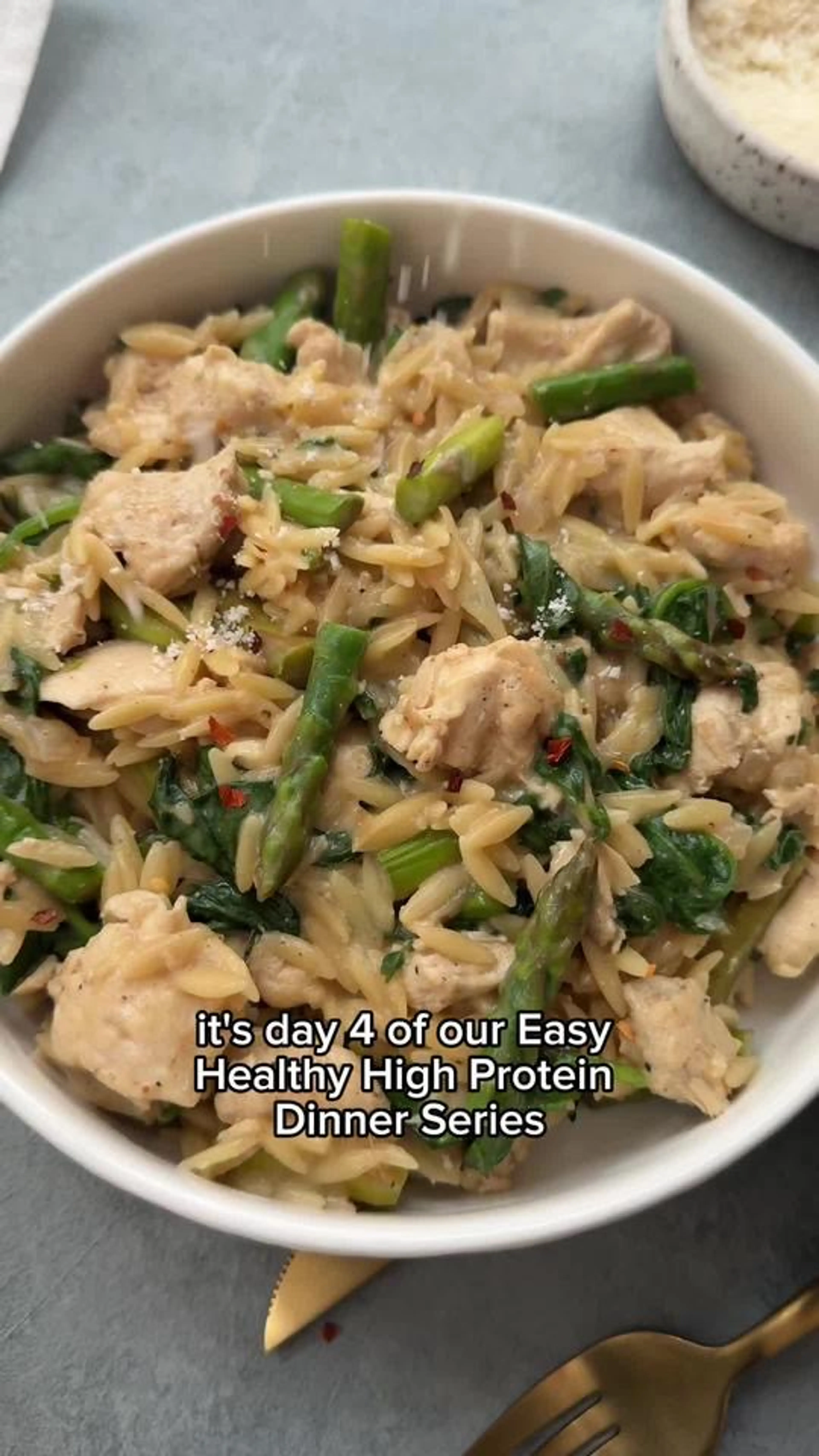 Chicken Orzo Bowl