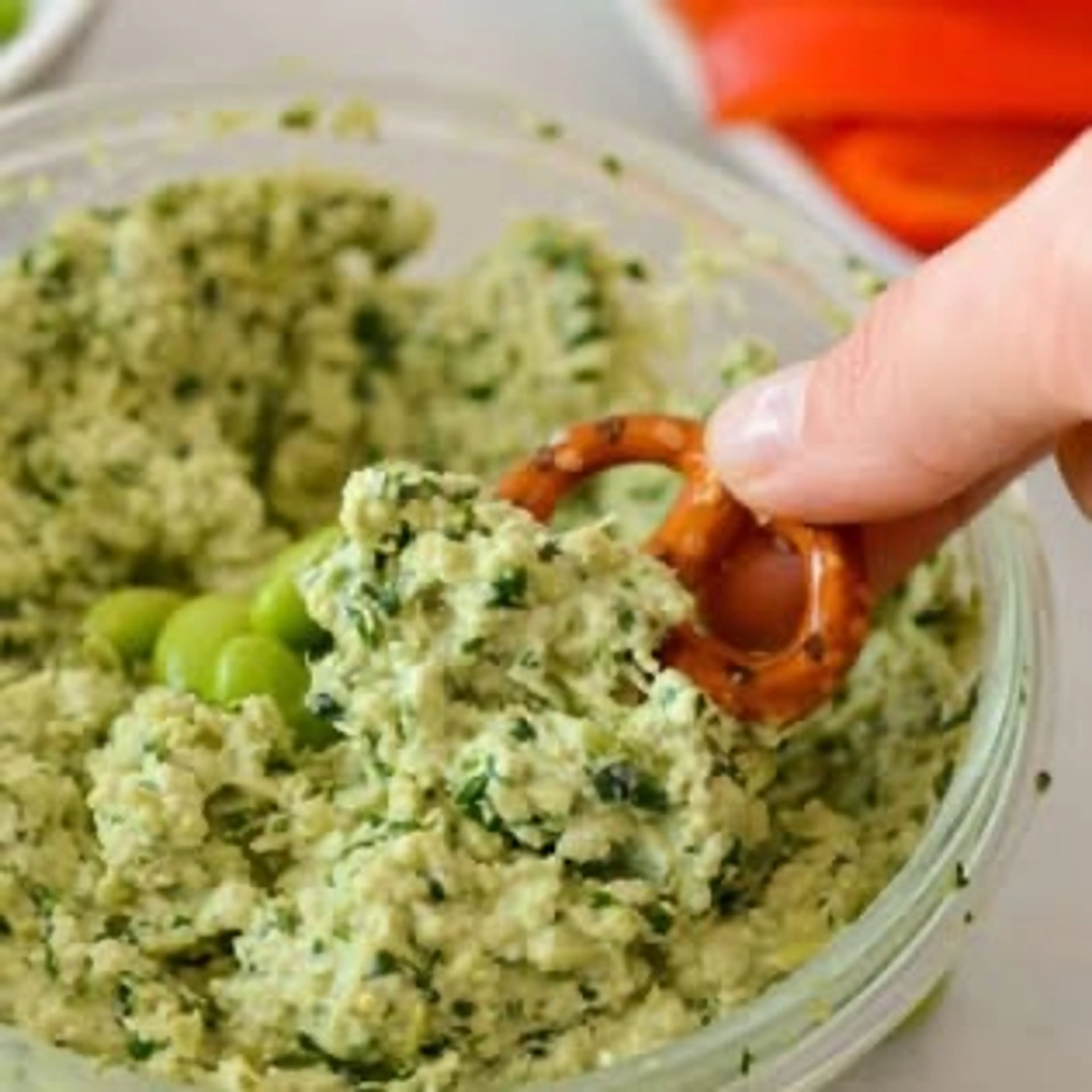 Kale Edamame Dip