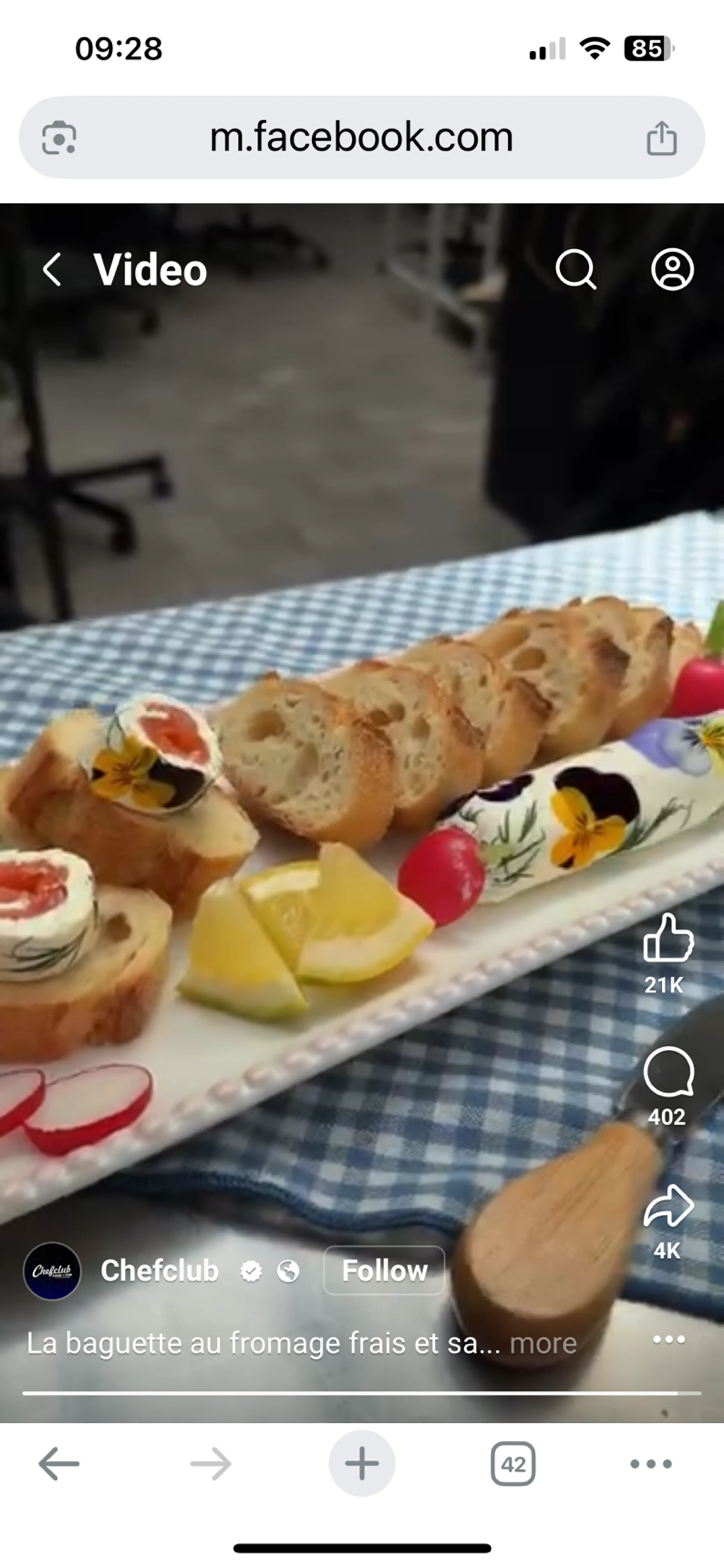 Fleurie Bâton Saumon Fumé et Fromage Frais
