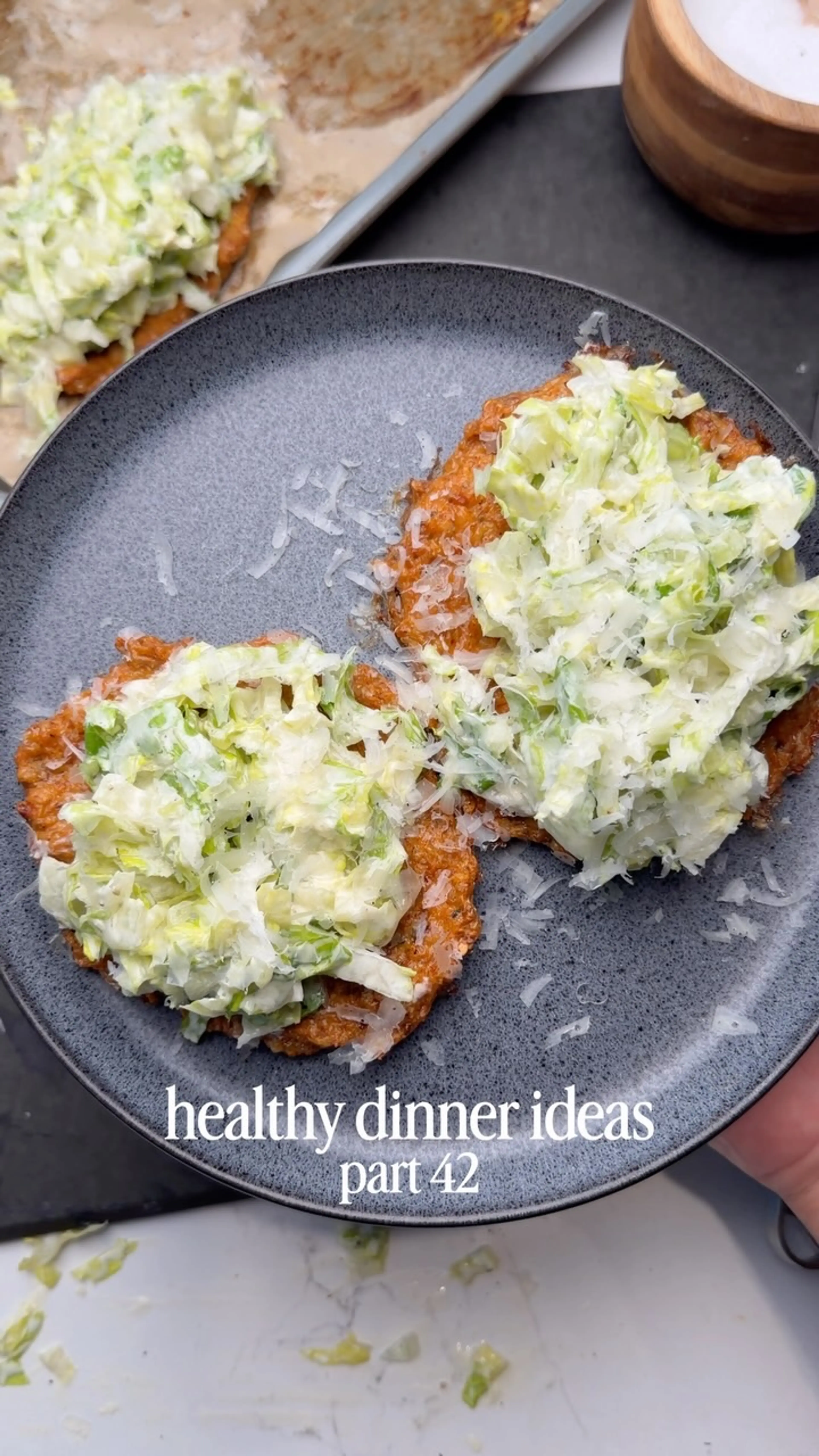 Chicken Caesar Salad Pizza