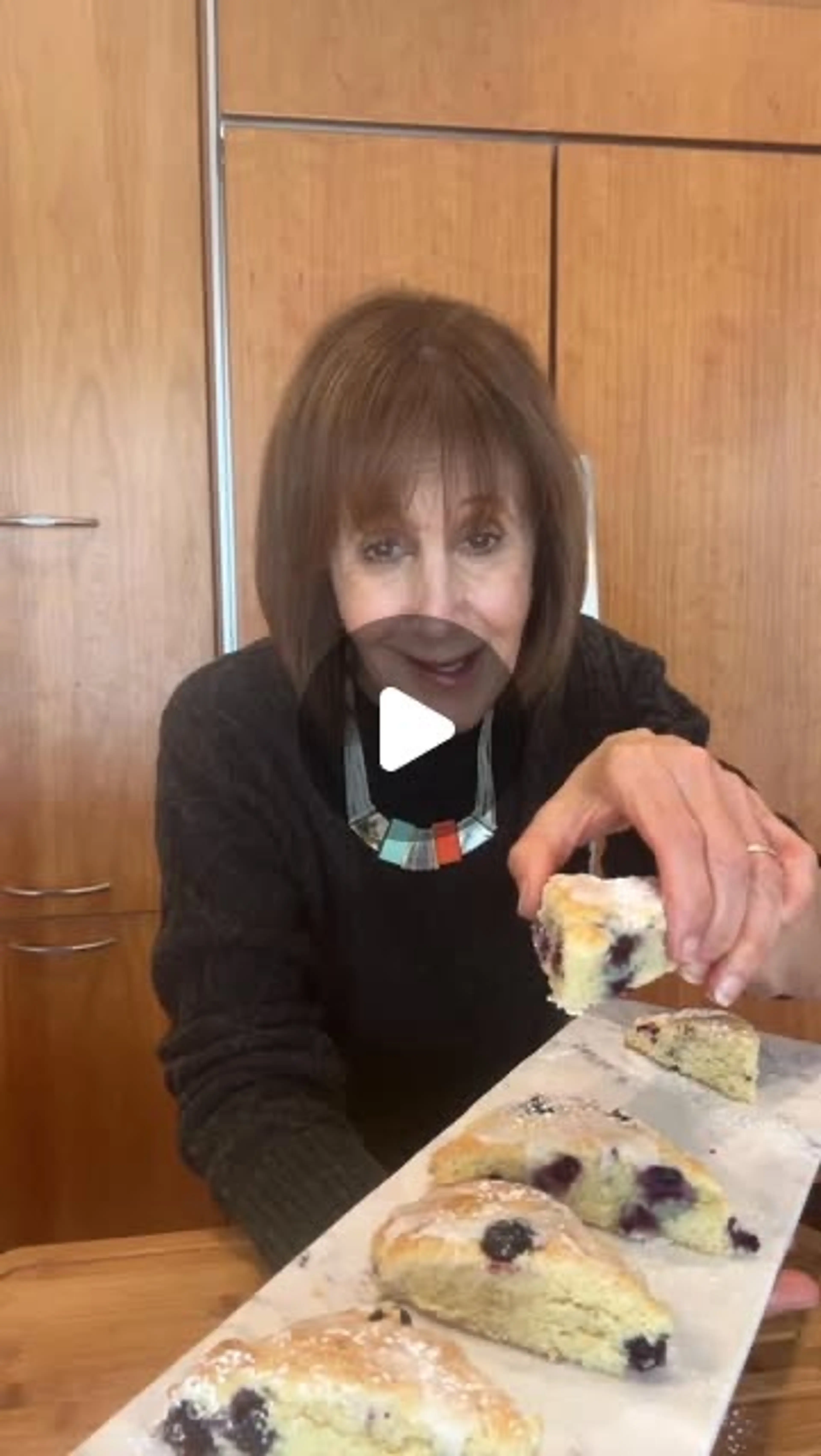 Starbucks Blueberry Scones