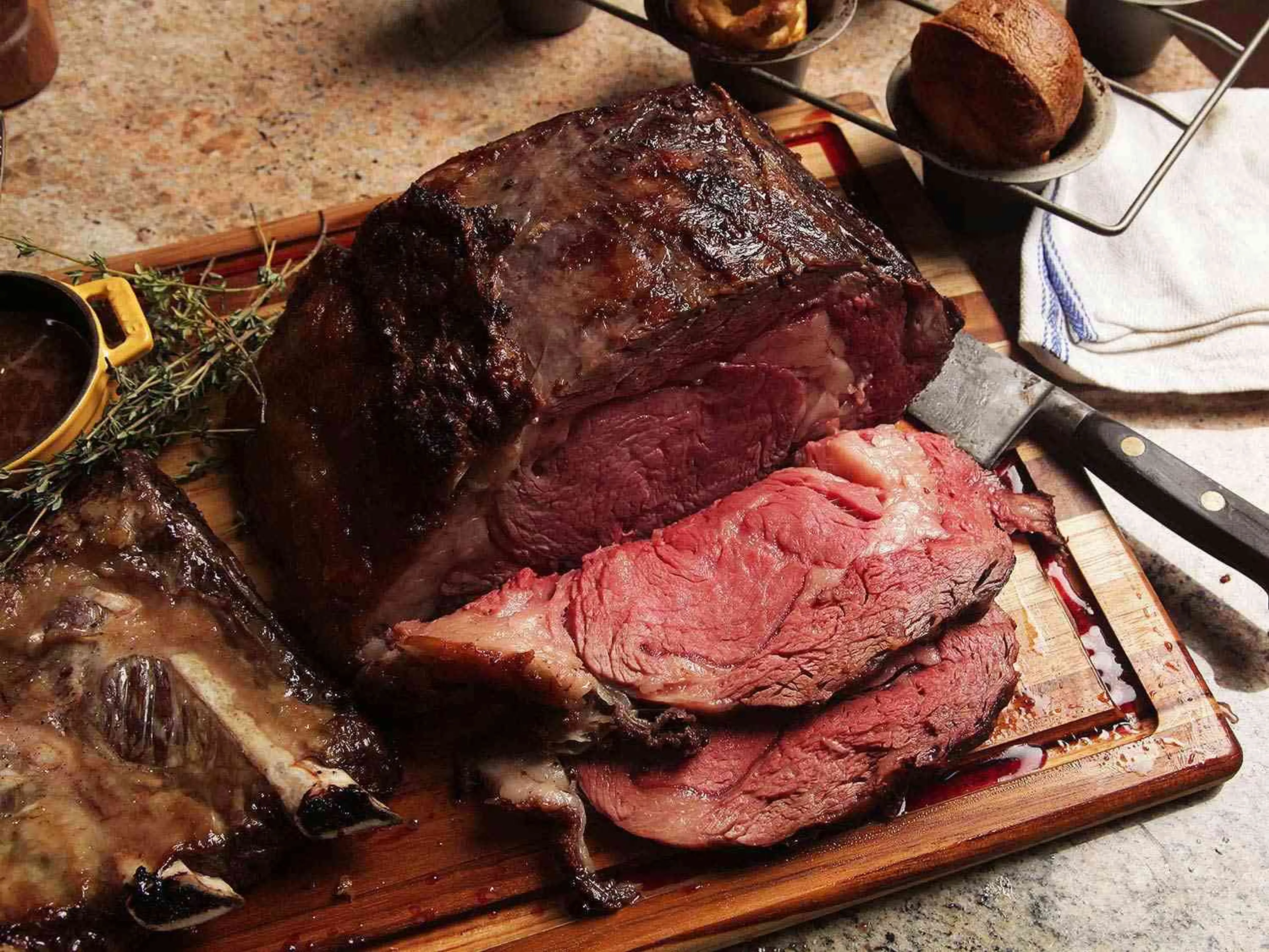 Roasted and Reverse Seared Prime Rib