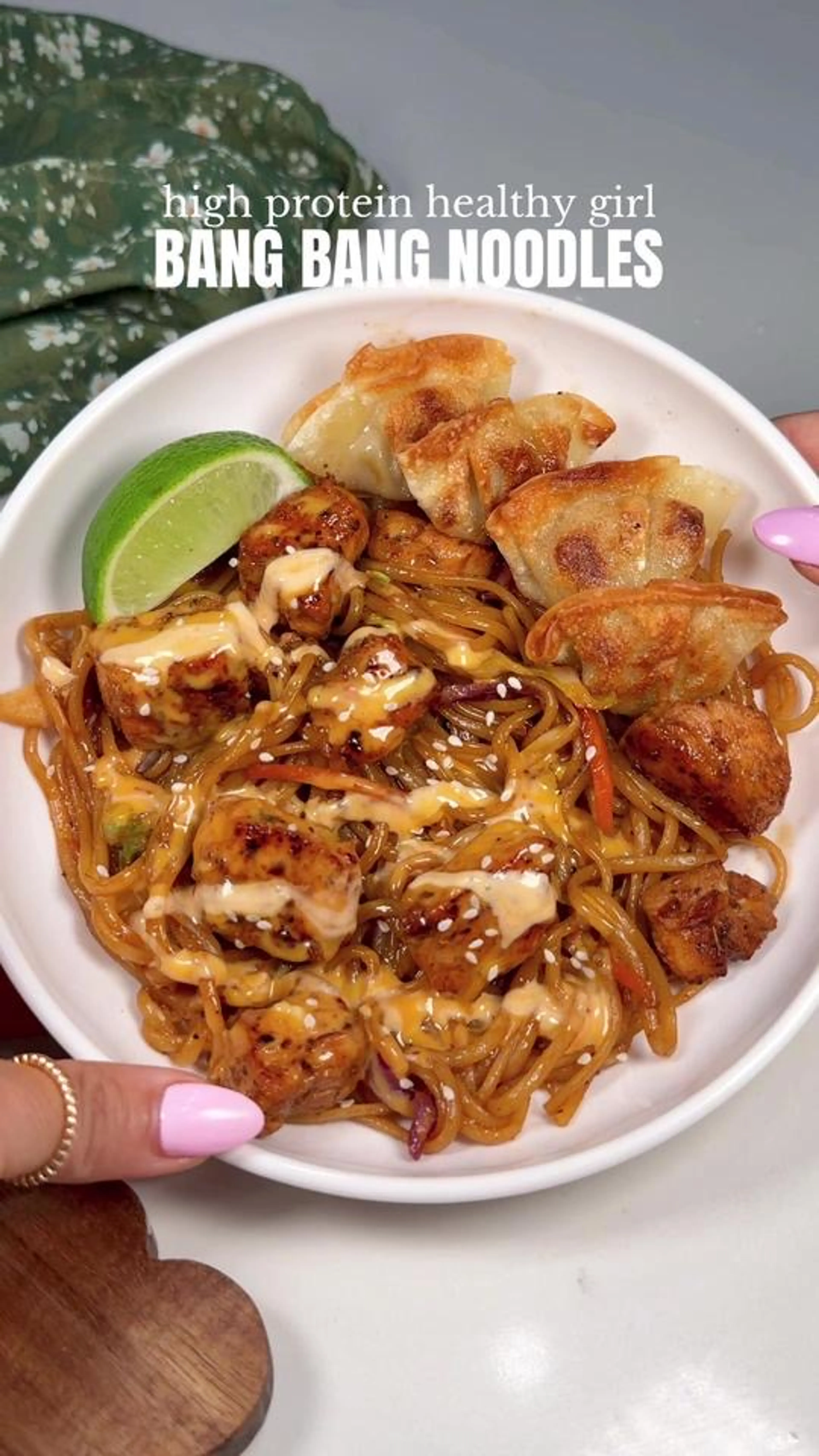 Asian Protein Noodles