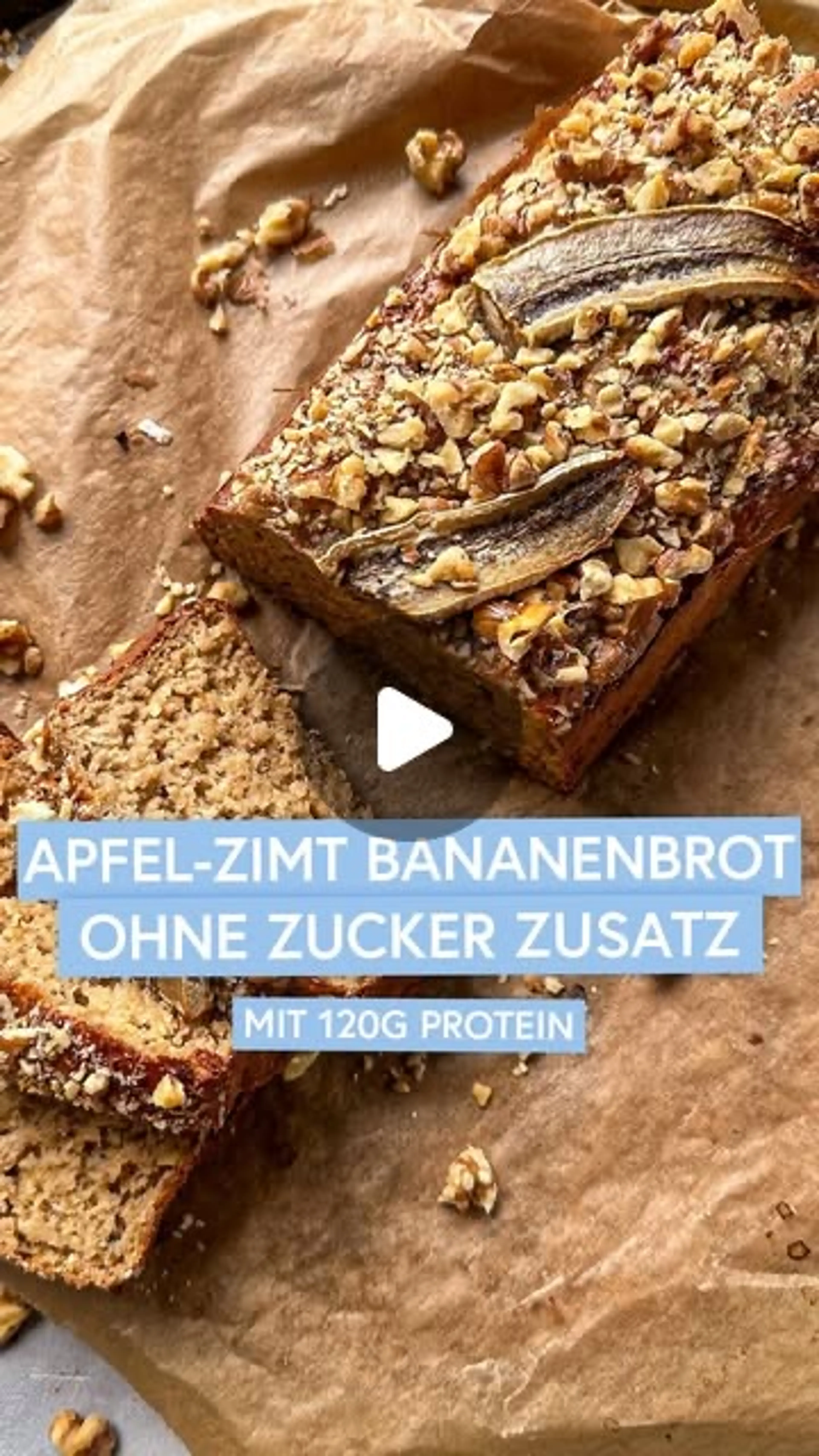 APFEL ZIMT BANANEN BROT
