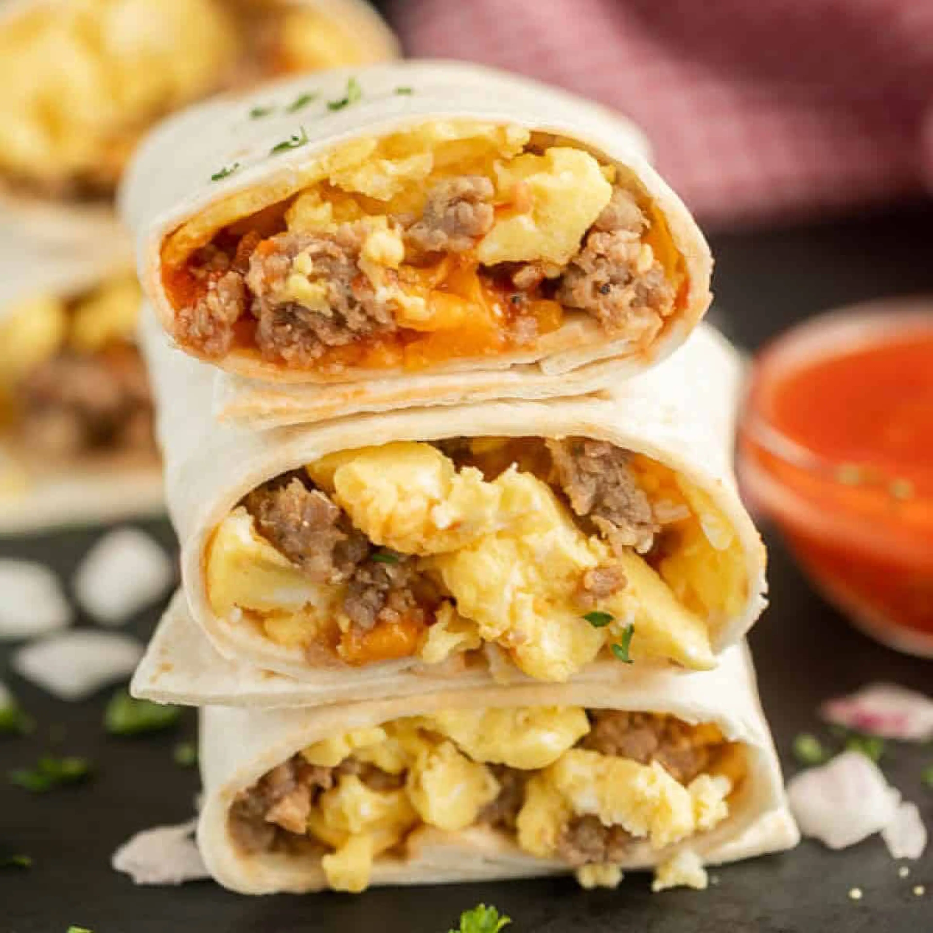 Easy Freezer Breakfast Burritos Recipe