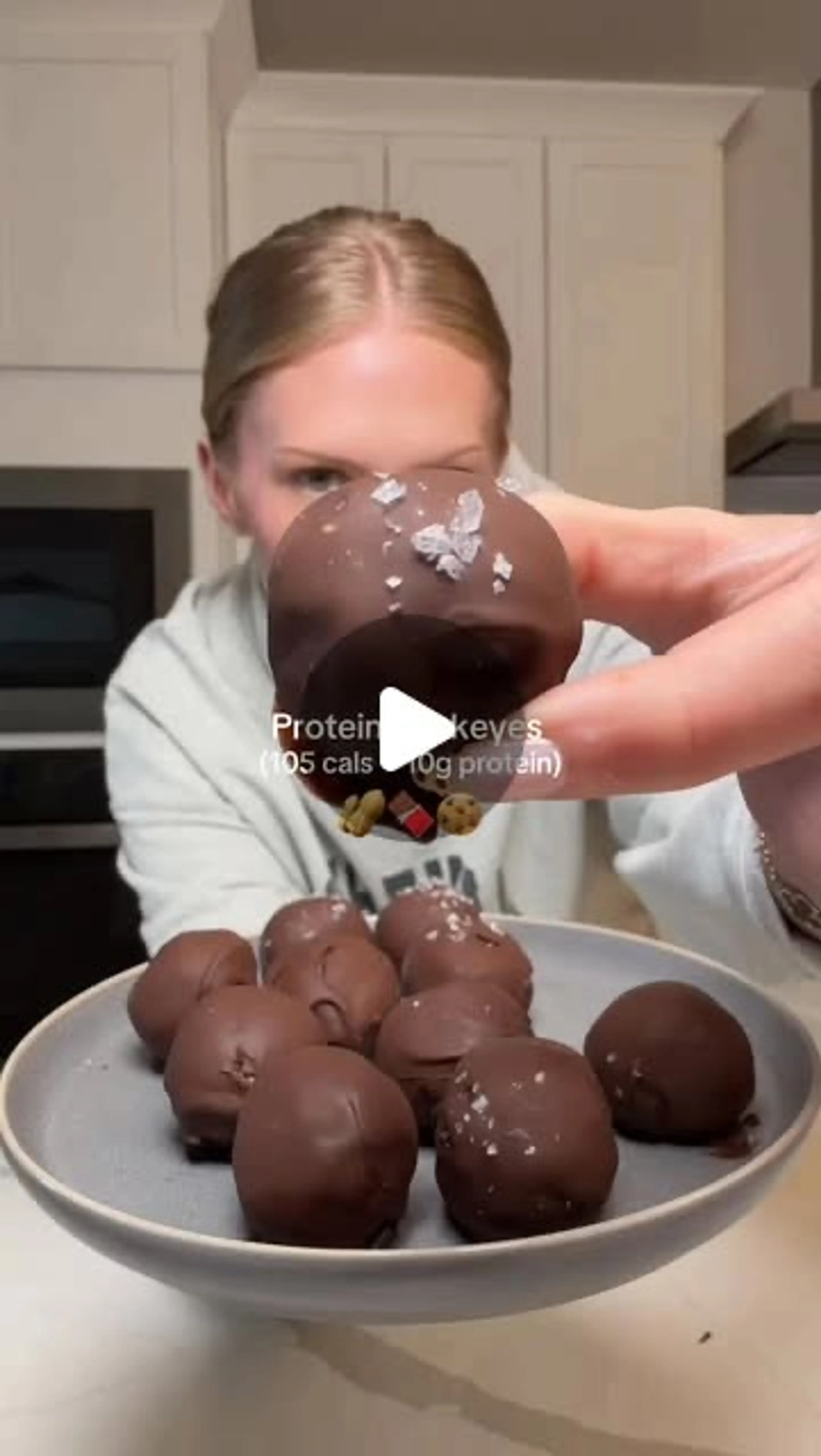 Protein Buckeyes?? (105 Cals + 10g Protein/ Each)🍫🥜 You Ha