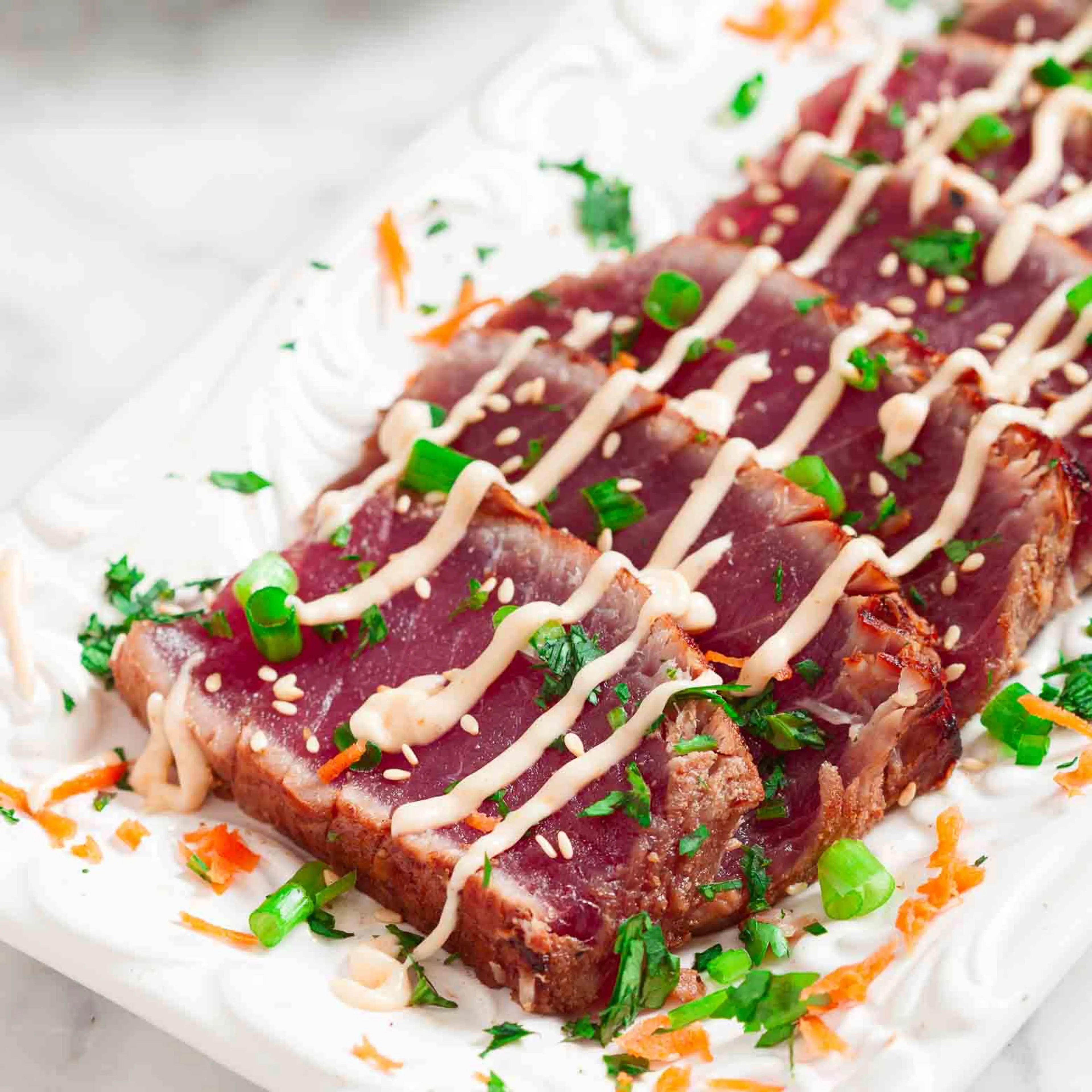 Seared Ahi Tuna with Marinade