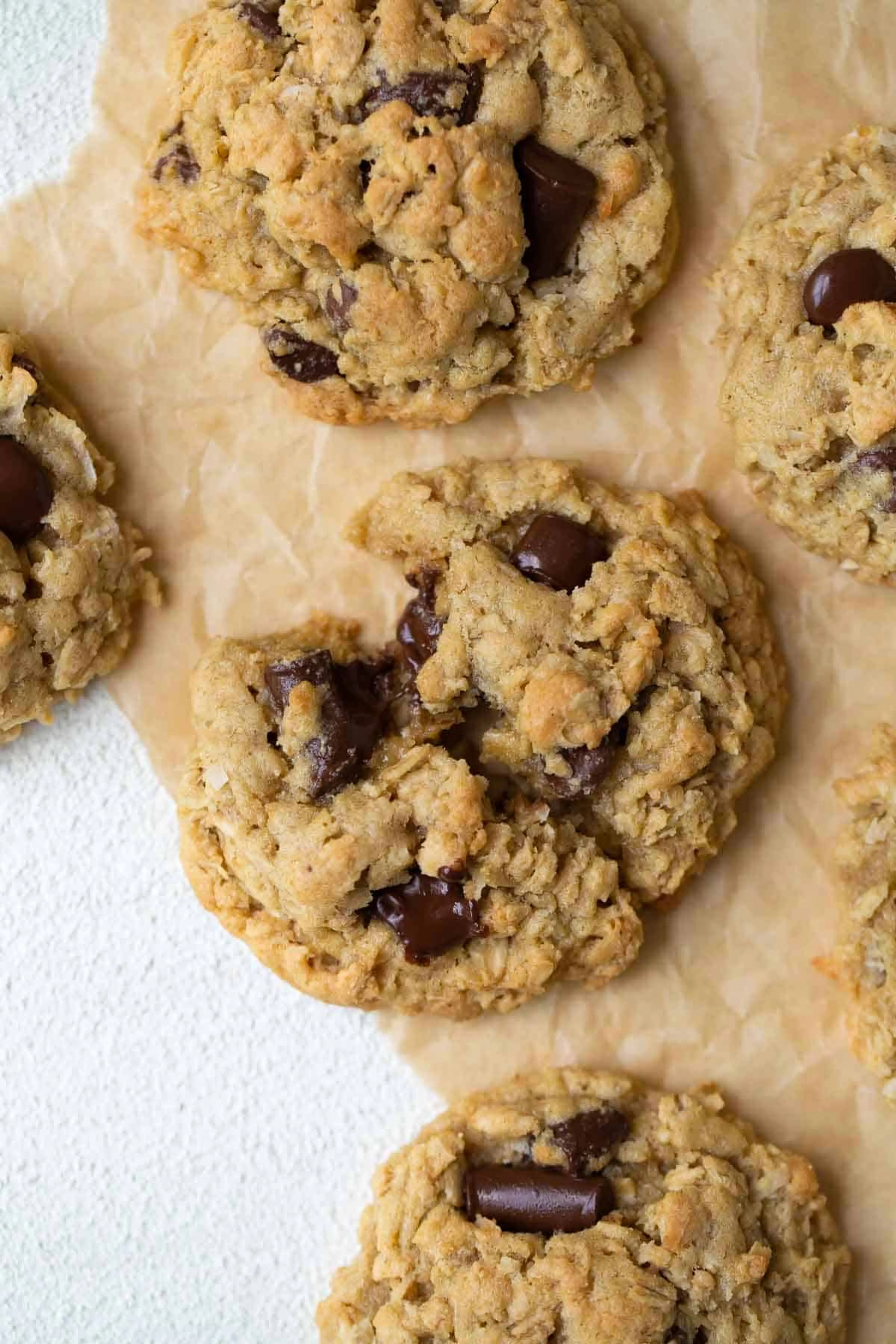 Gluten-Free Oatmeal Chocolate Chip Cookies