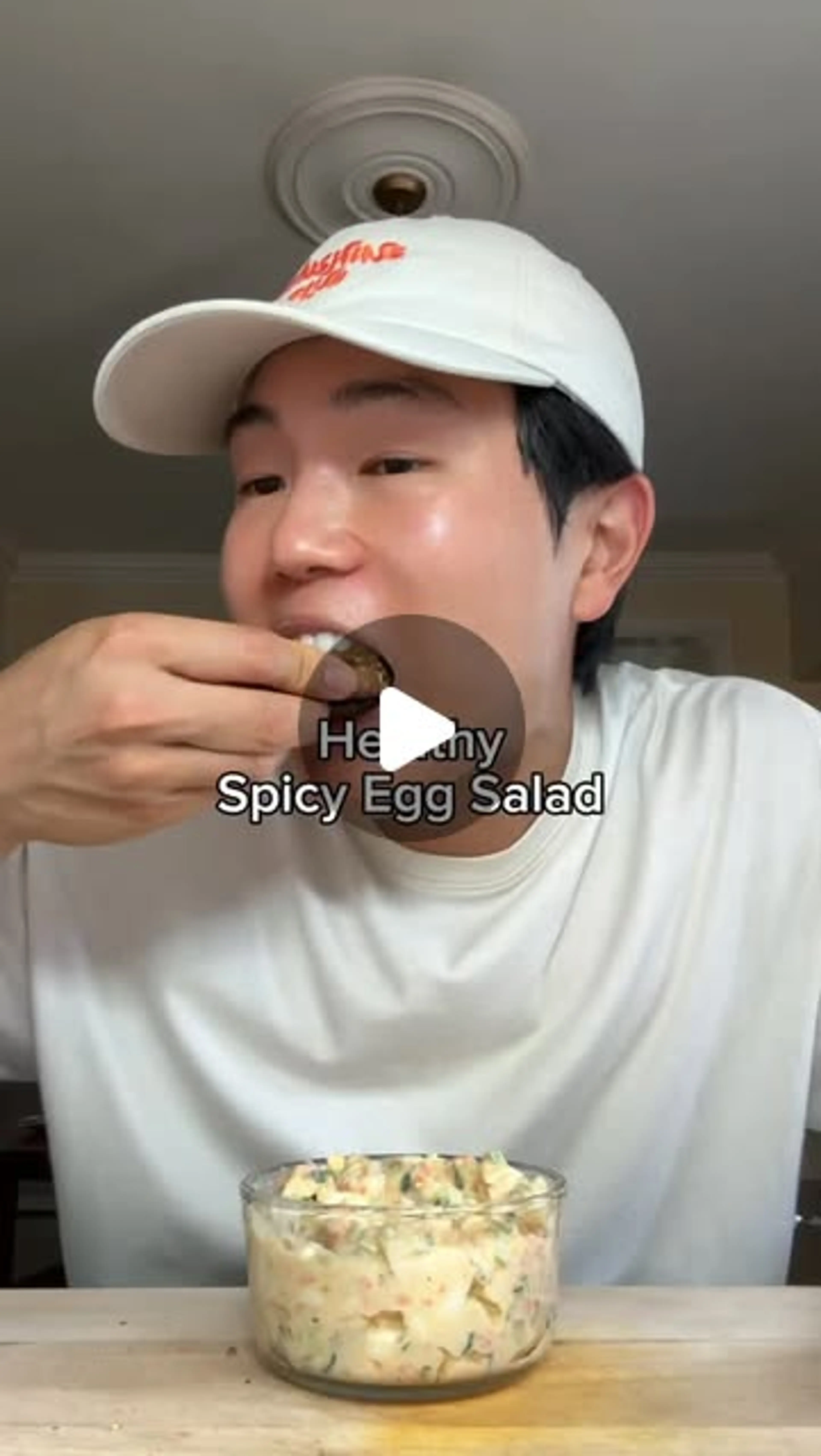 High Protein + Fibre, Low Calorie, No Mayo… Spicy Egg Salad