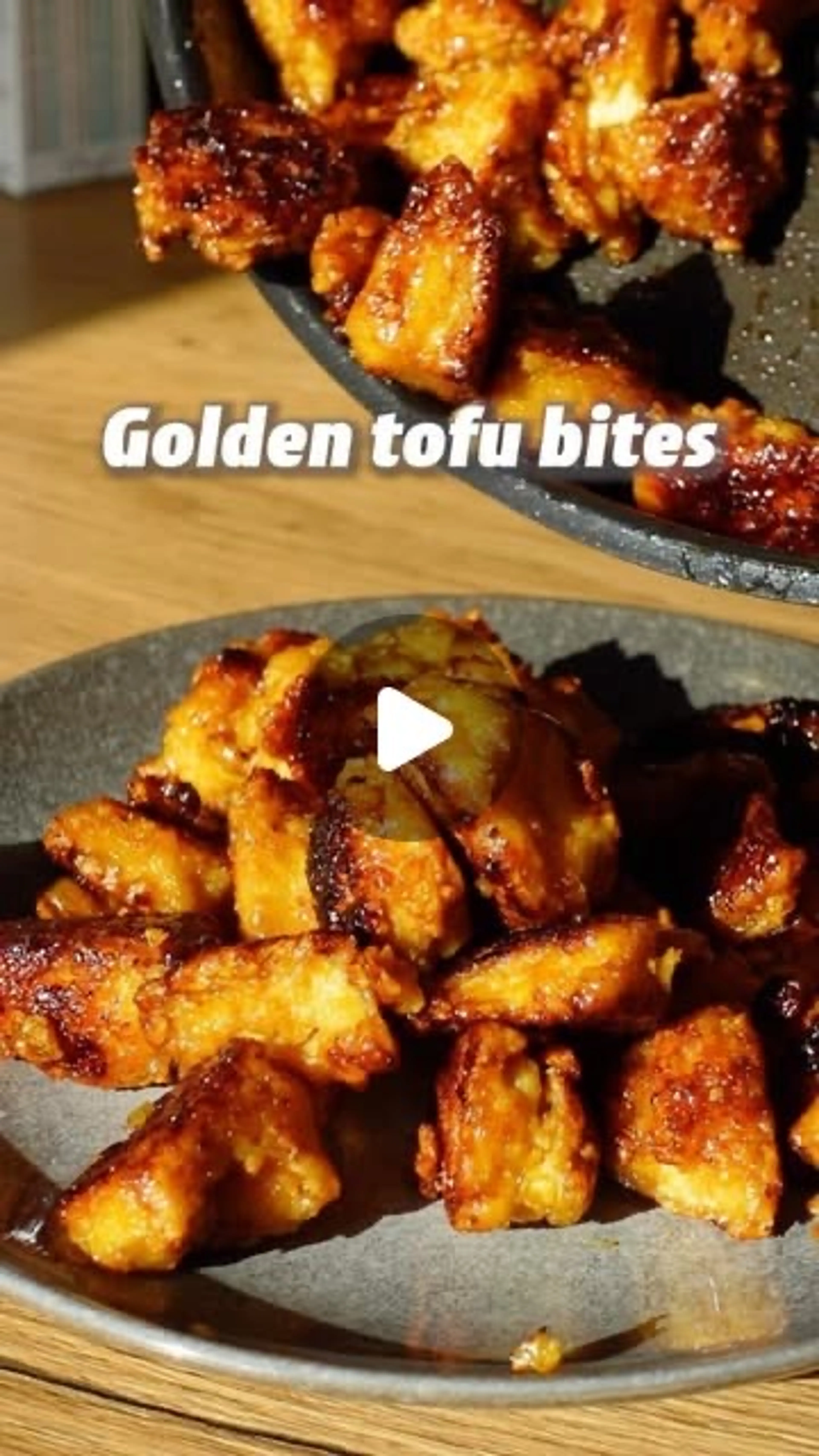 Golden Tofu Bites