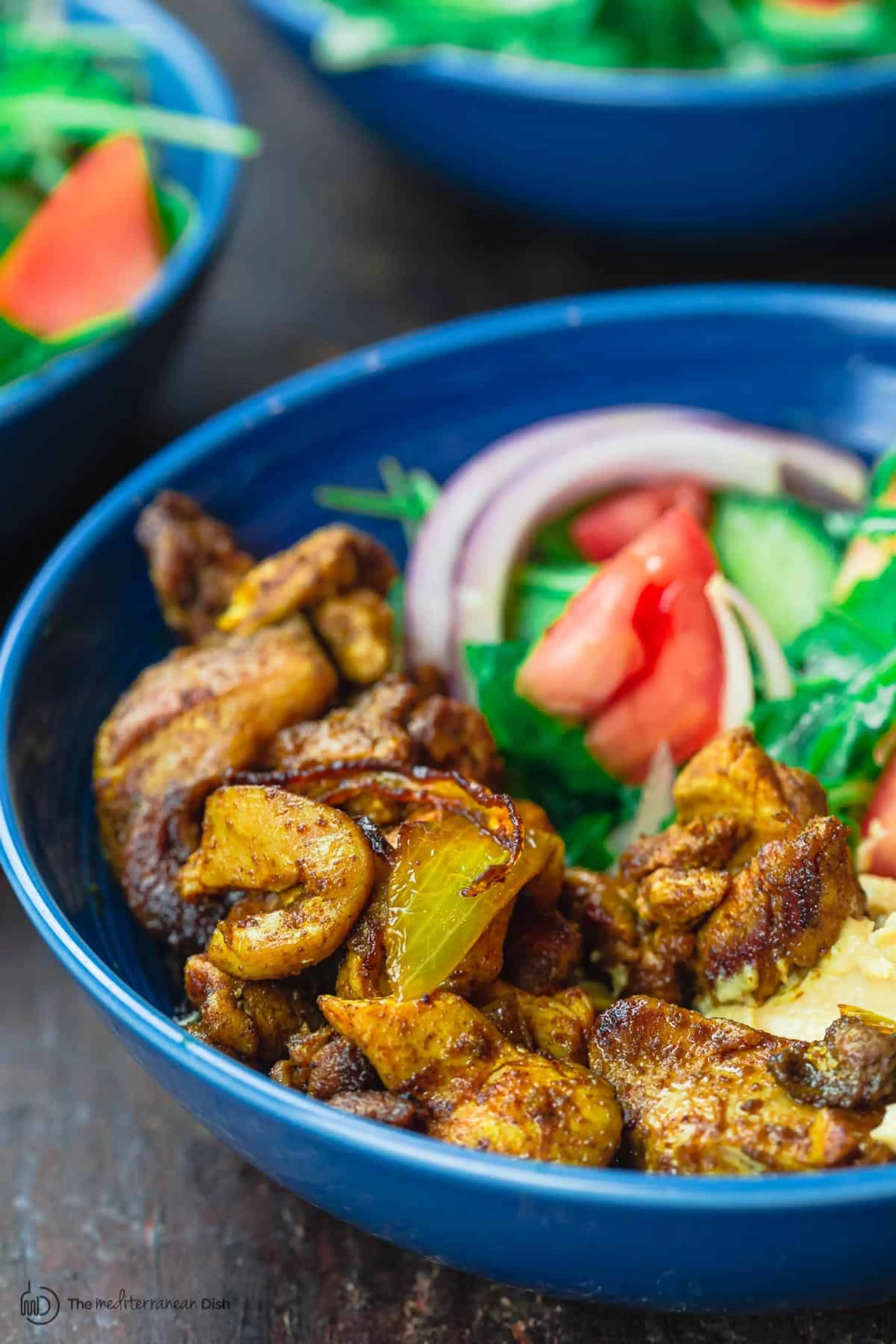 Chicken Shawarma Salad Bowls