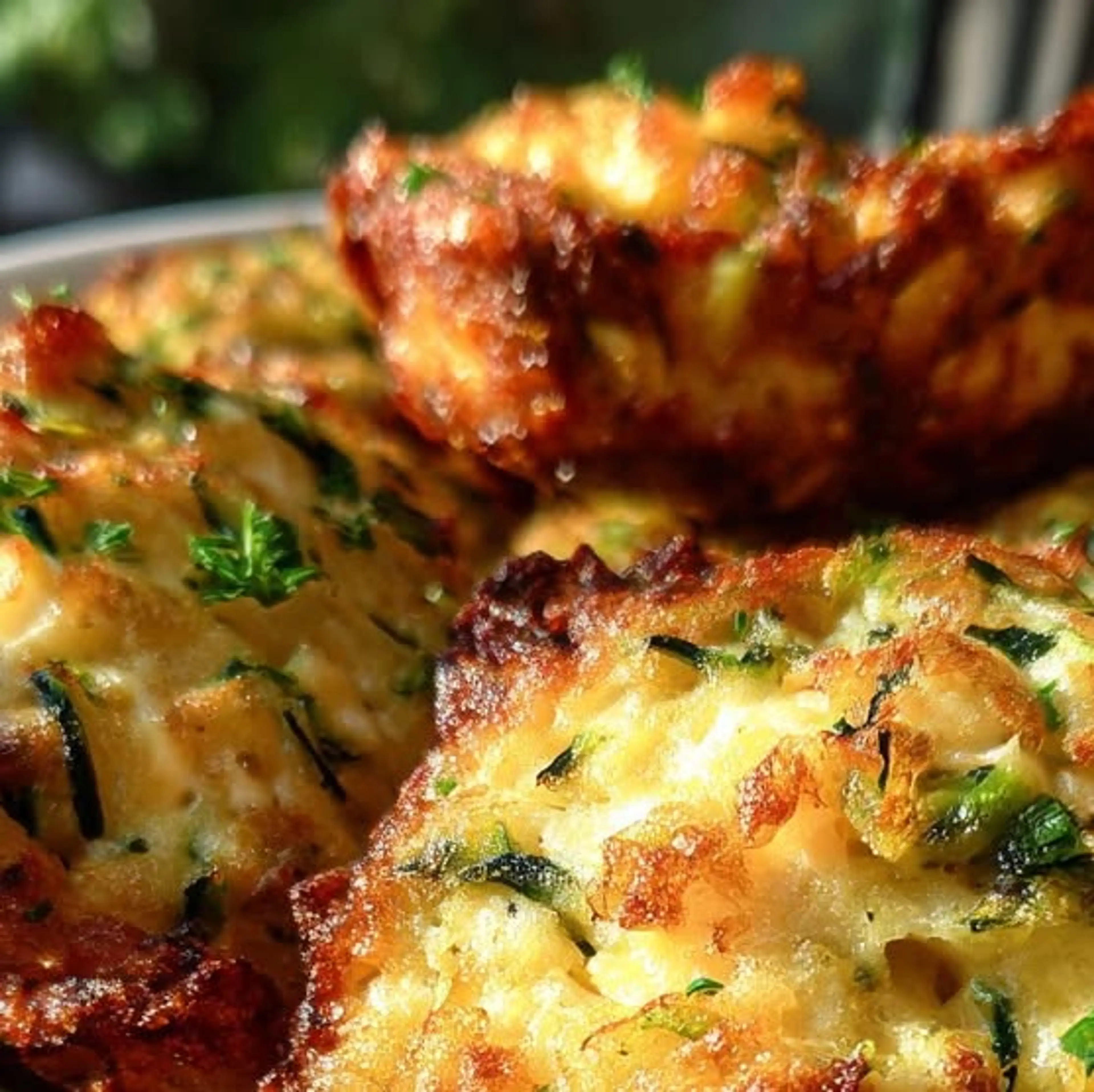 Zucchini & Cottage Cheese Protein Bites