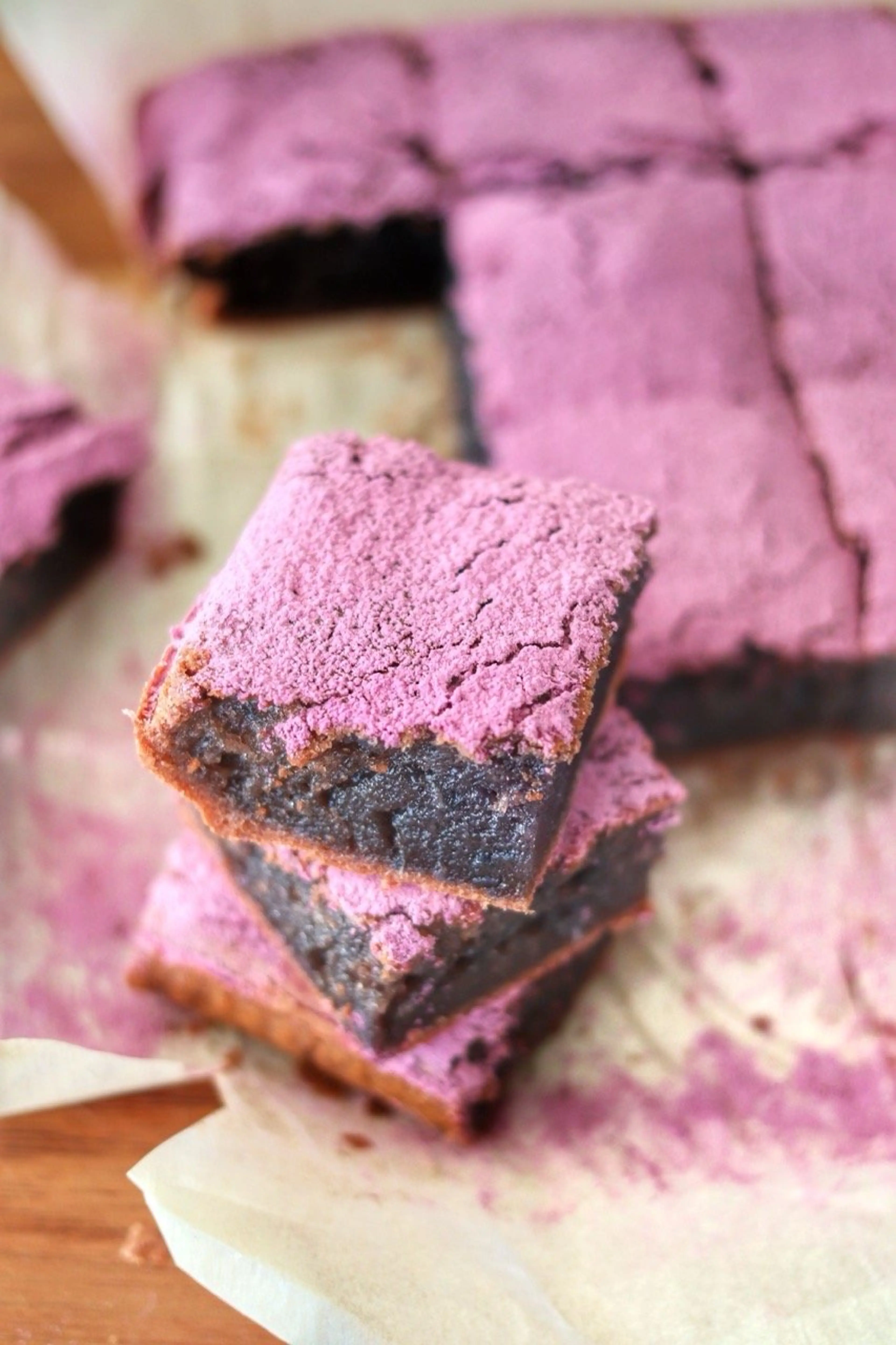 Easiest Ube (Purple Yam) Mochi Brownie Recipe