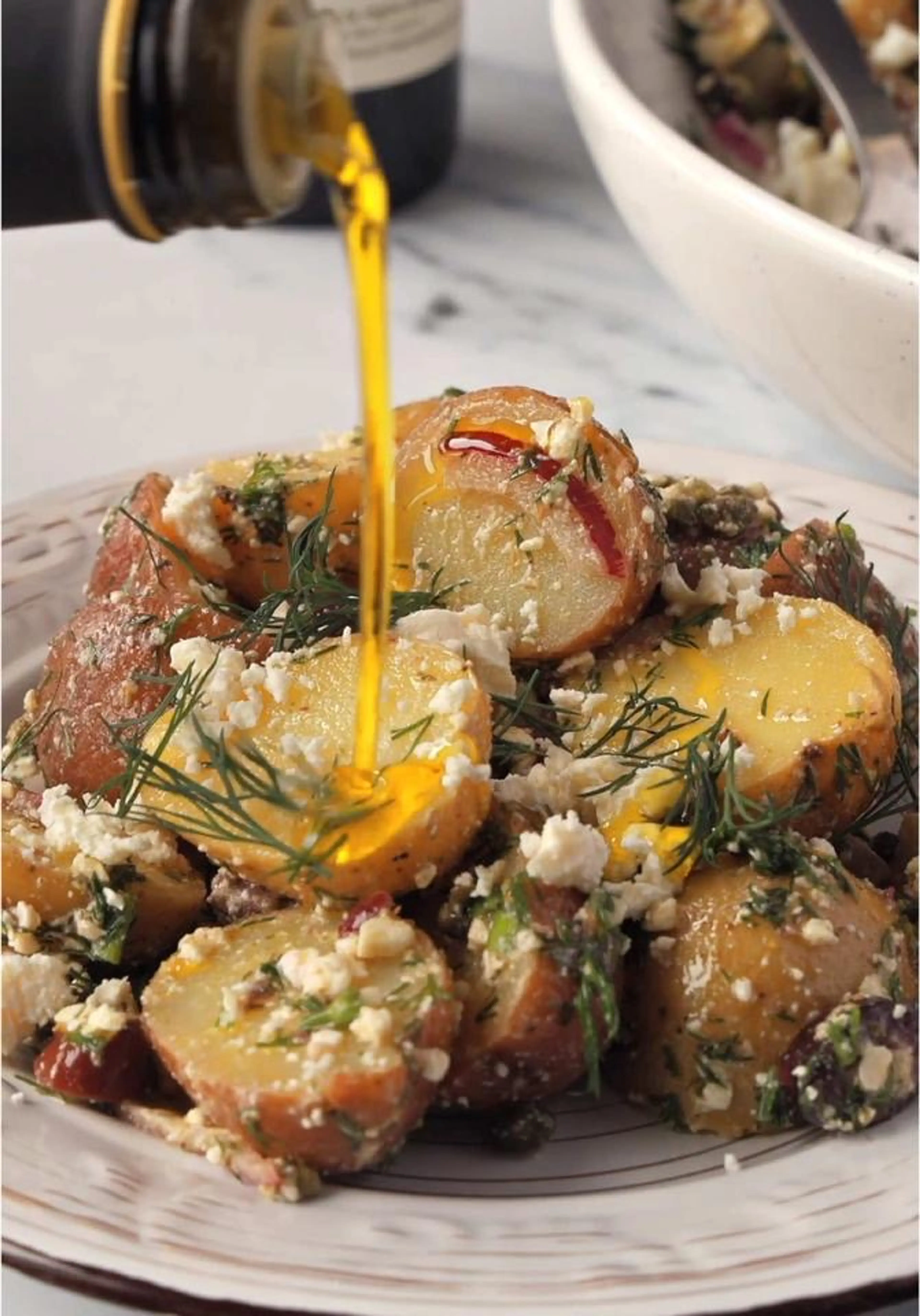 Katie’s Spin On Greek Potato Salad