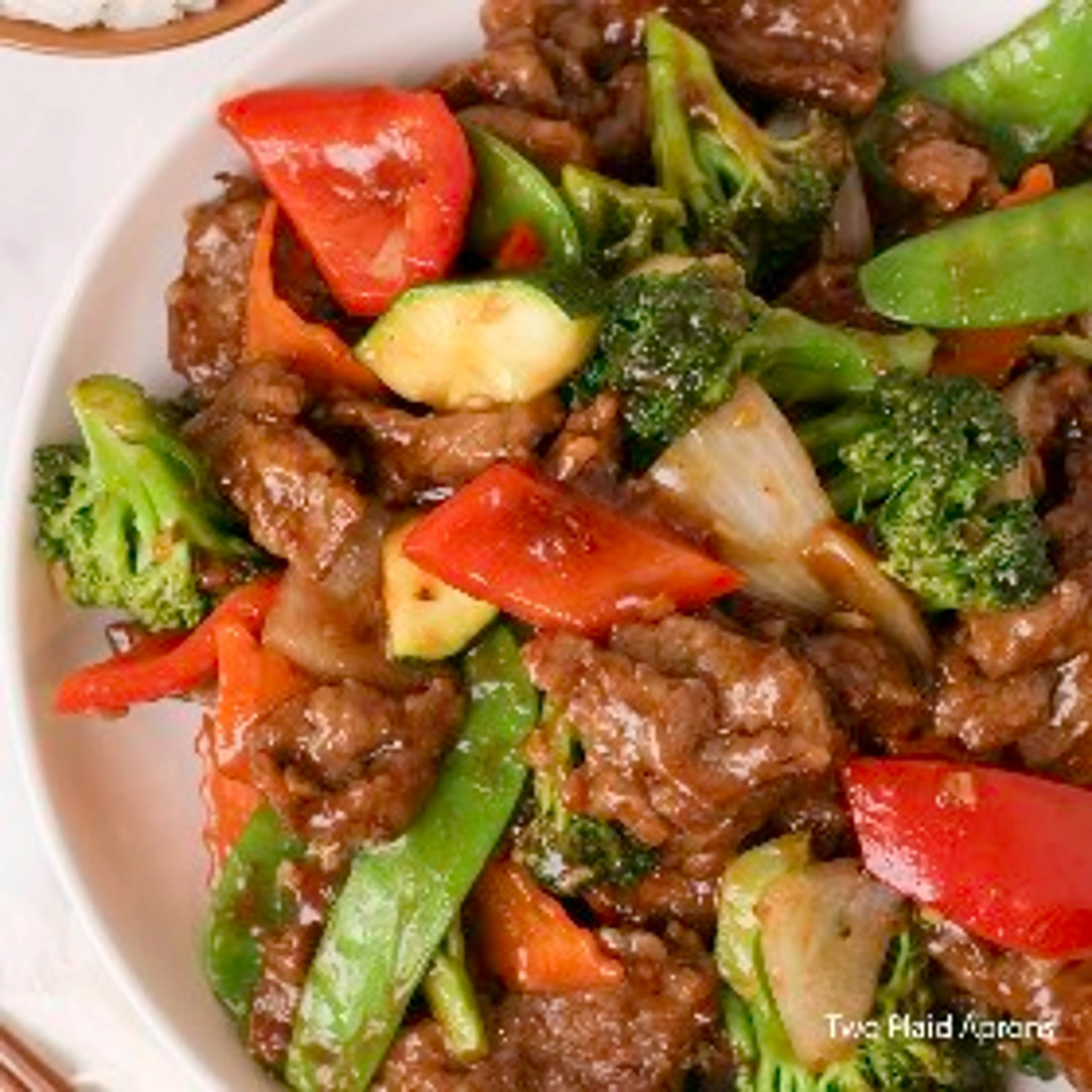 Beef with Mixed Vegetable Stir Fry
