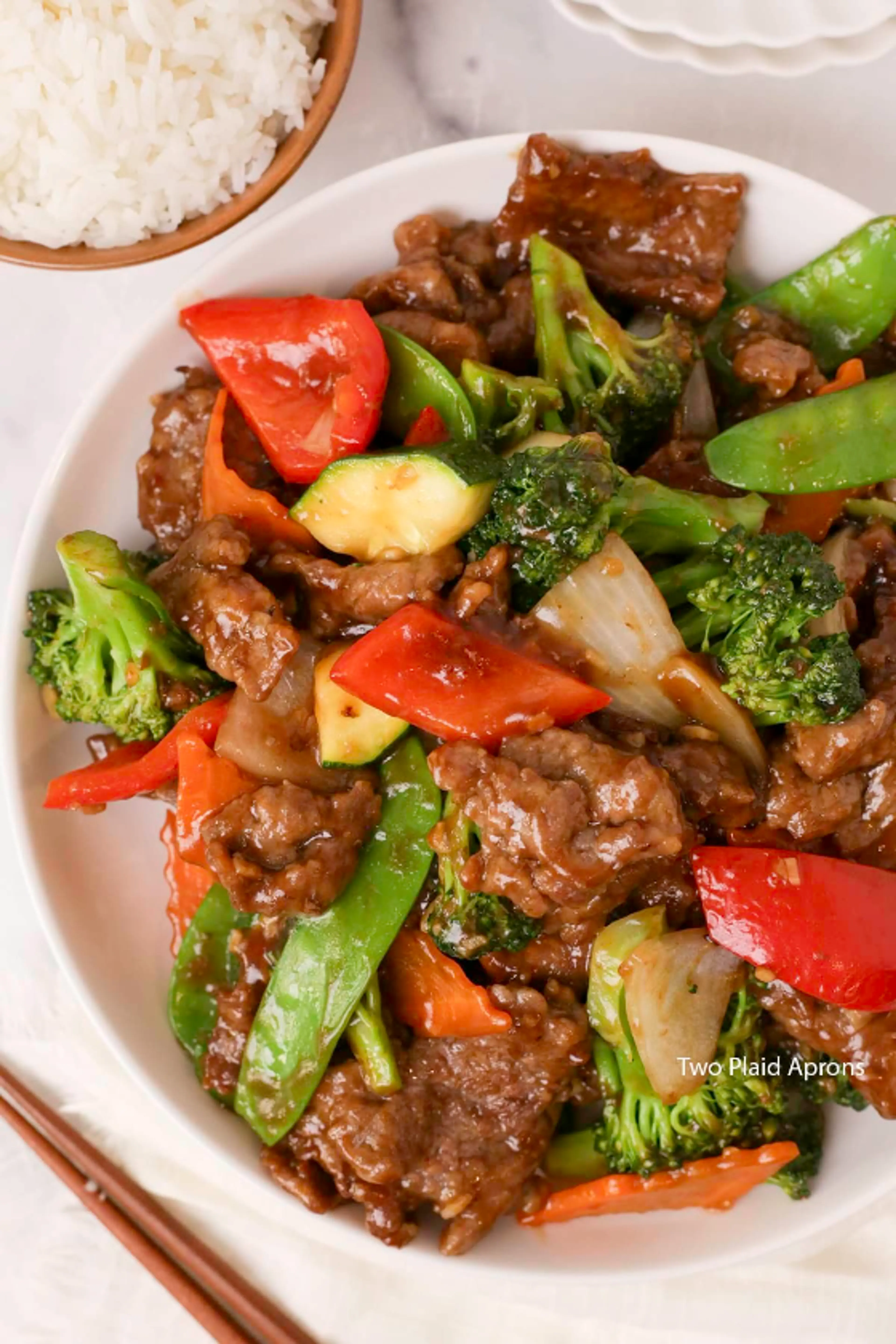 Beef with Mixed Vegetable Stir Fry