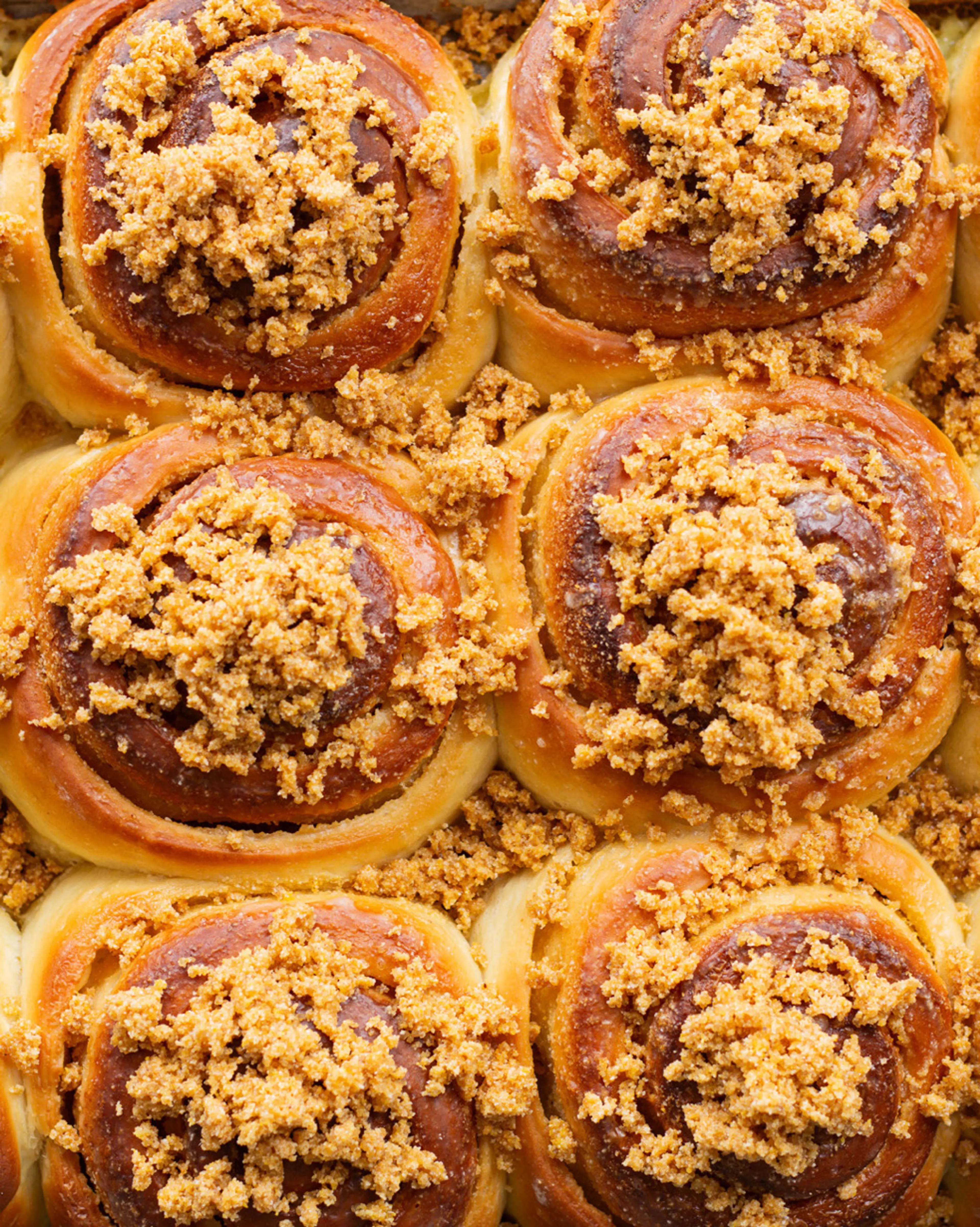 Cornmeal Brown Butter Cinnamon Rolls