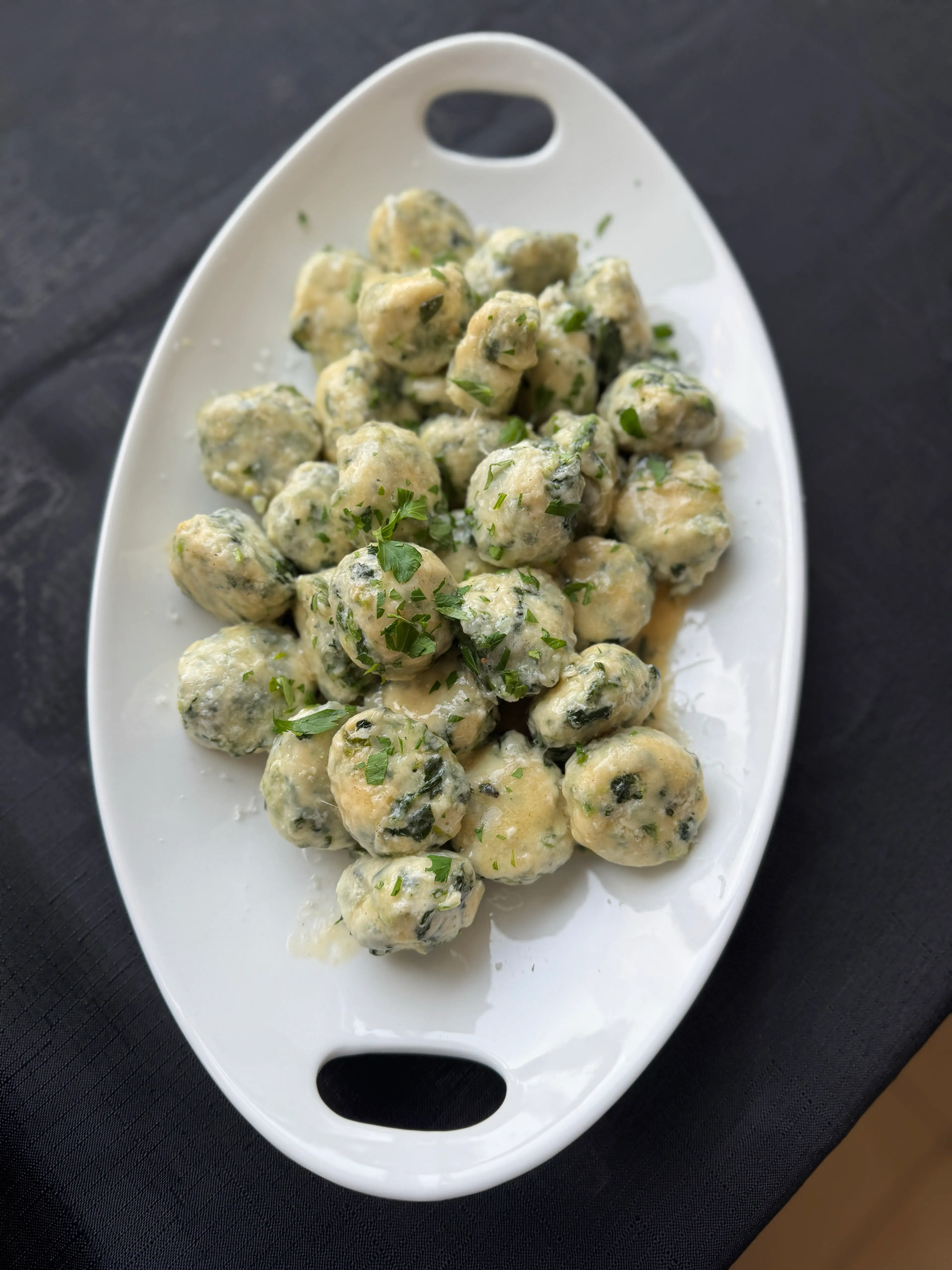 Ricotta Gnudi by Gale Gand