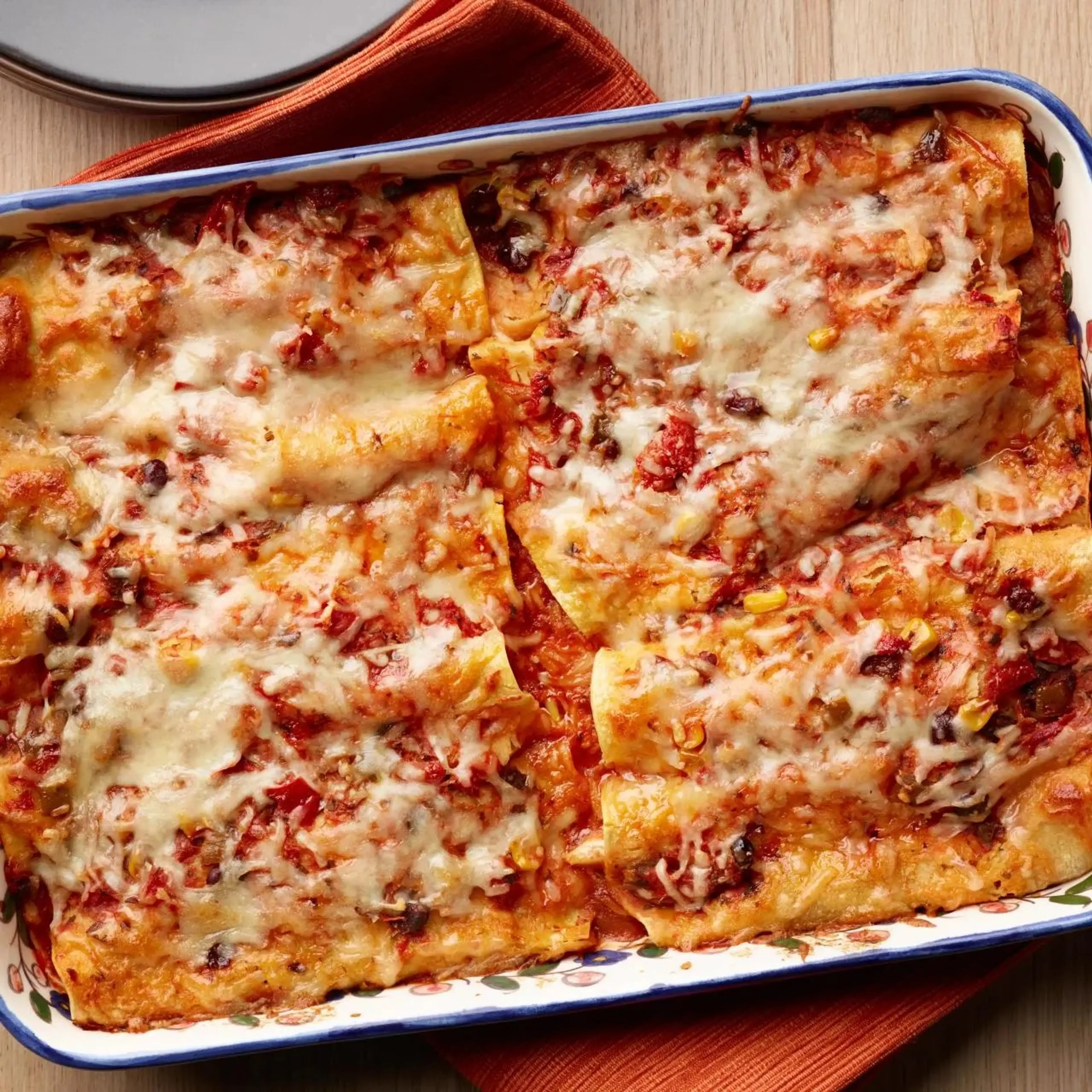Shortcut Chicken Enchiladas