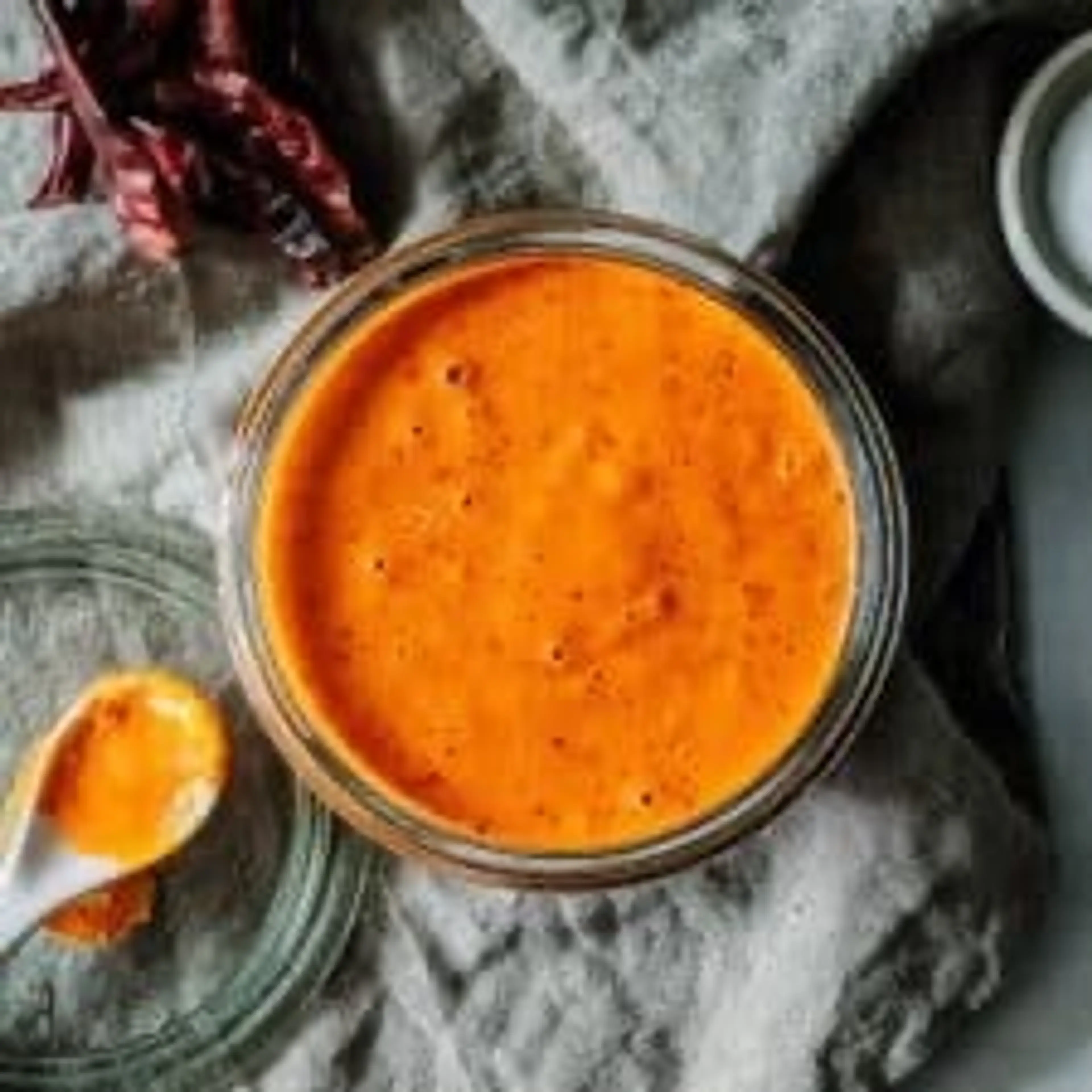 Taqueria-style orange sauce