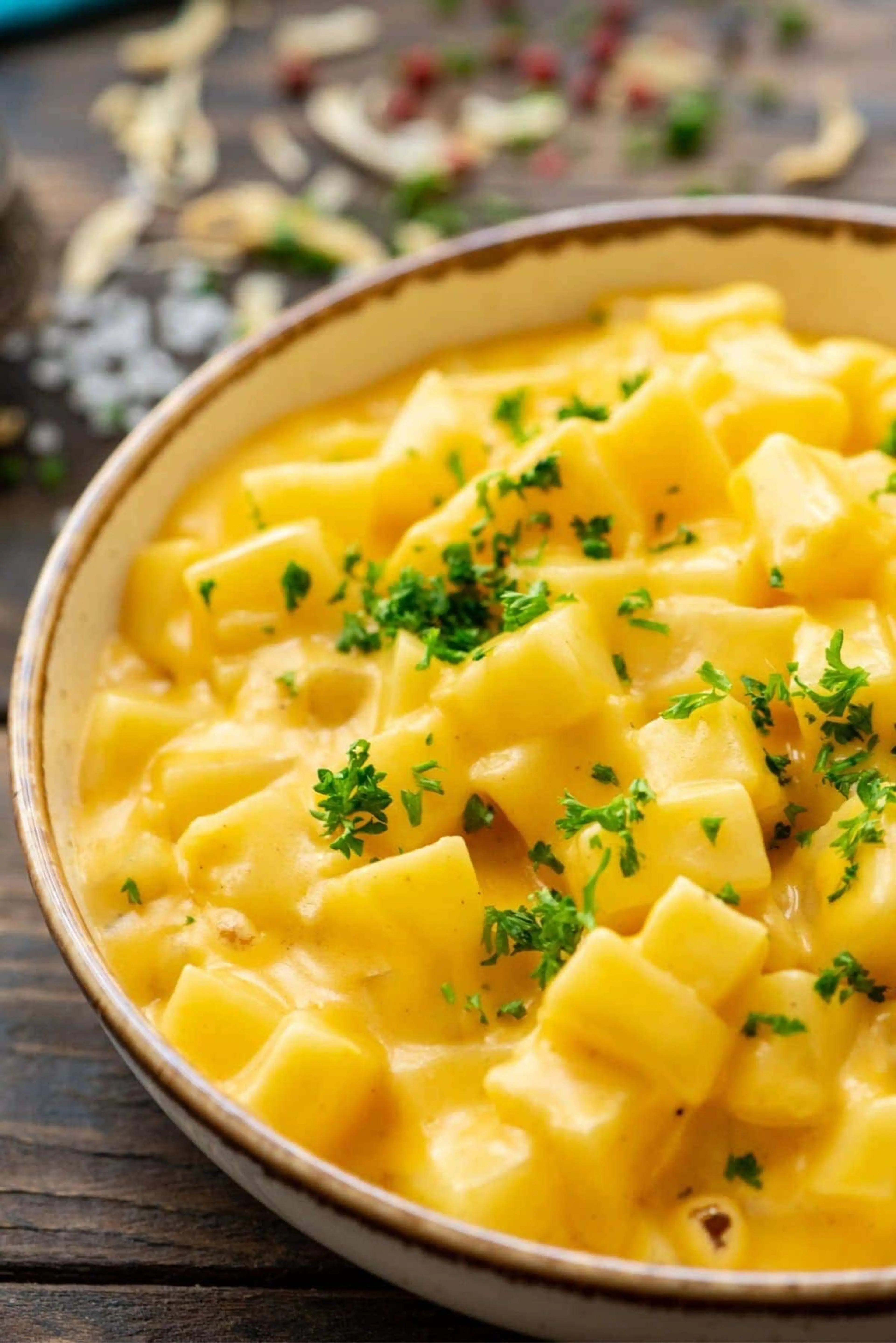 Crockpot Cheesy Potatoes