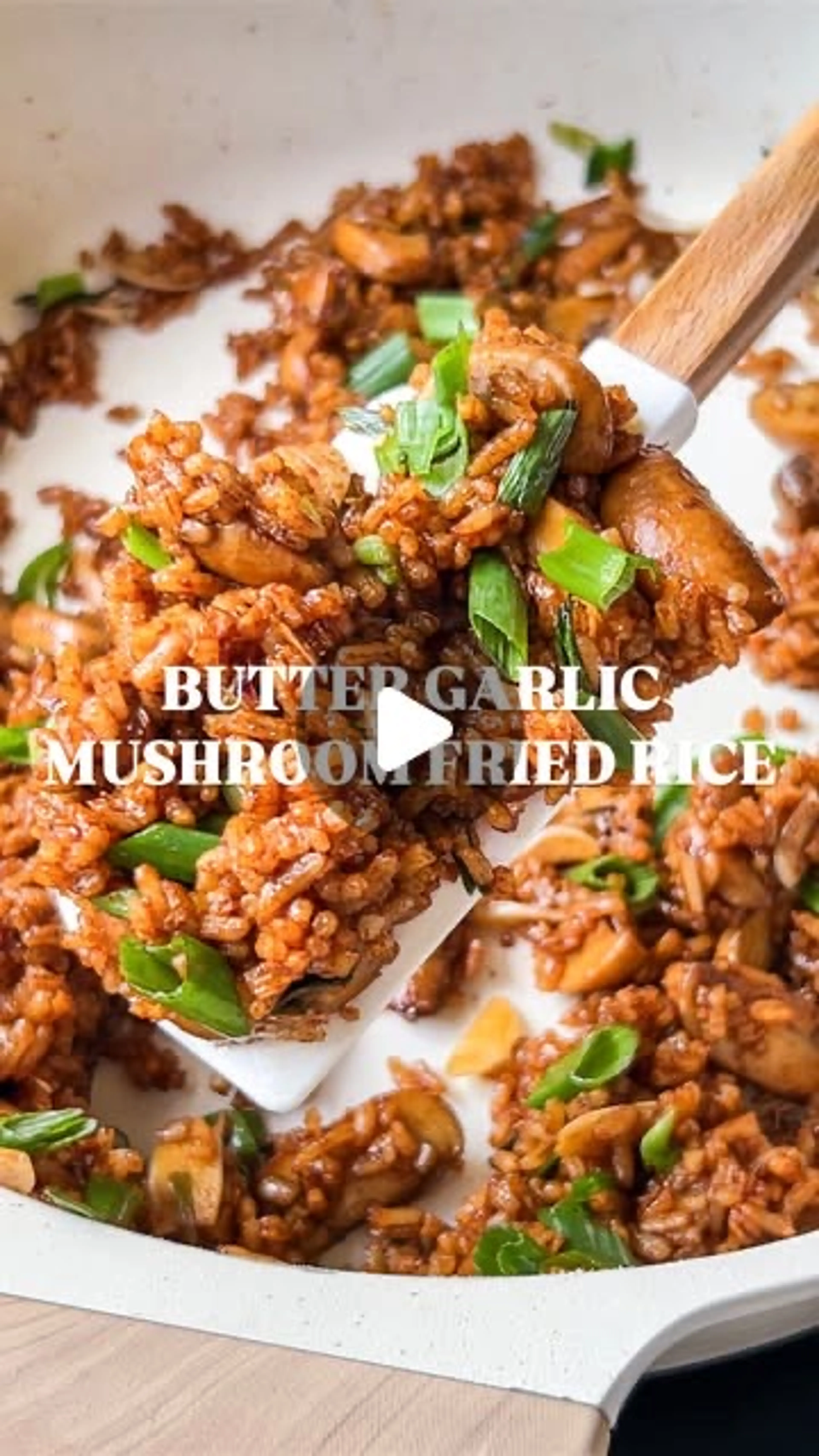 Butter Garlic Mushroom Fried Rice for Ep 12 of “15 in 15,” M