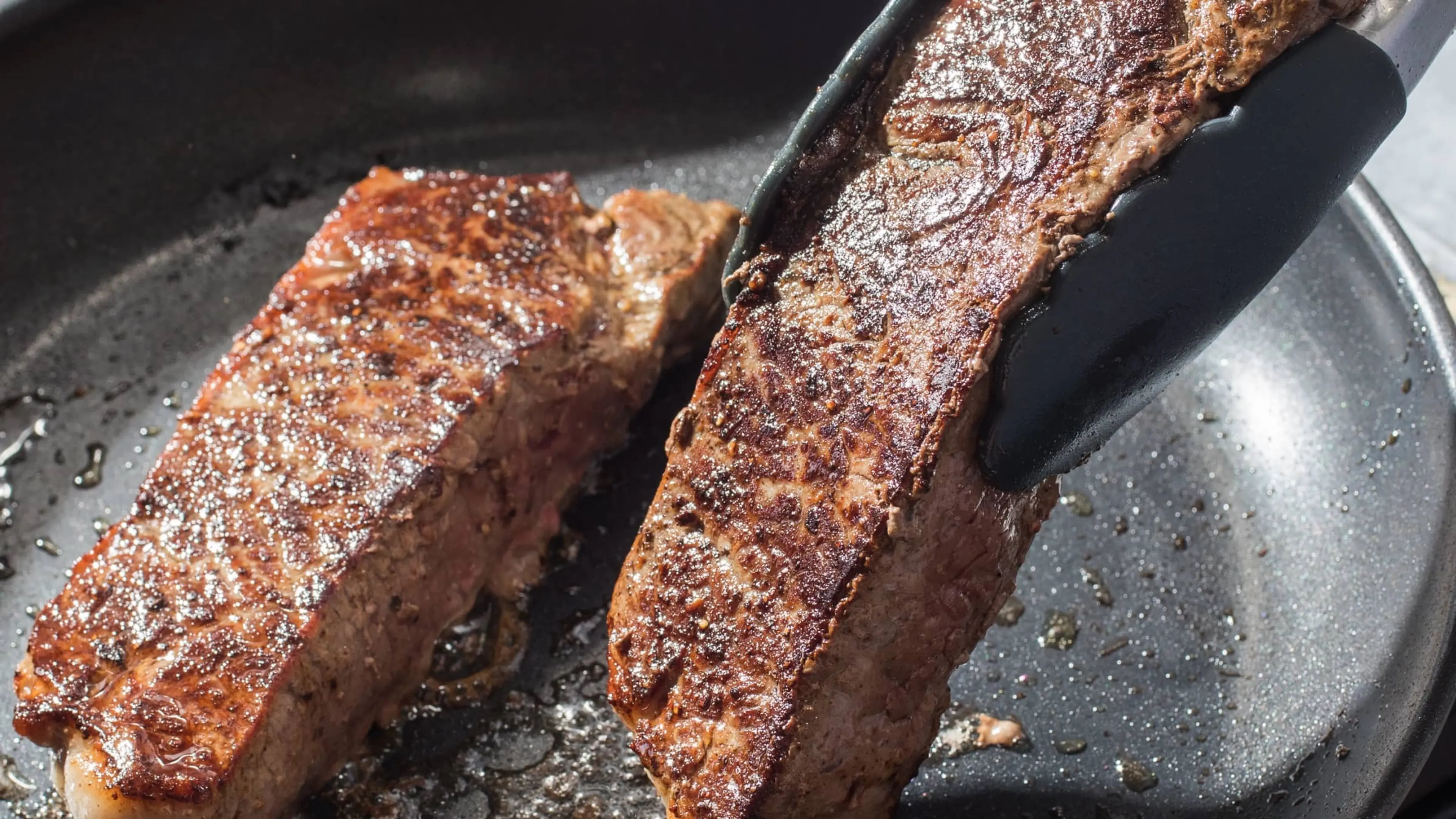 Pan Seared Inexpensive Steak (ATK)