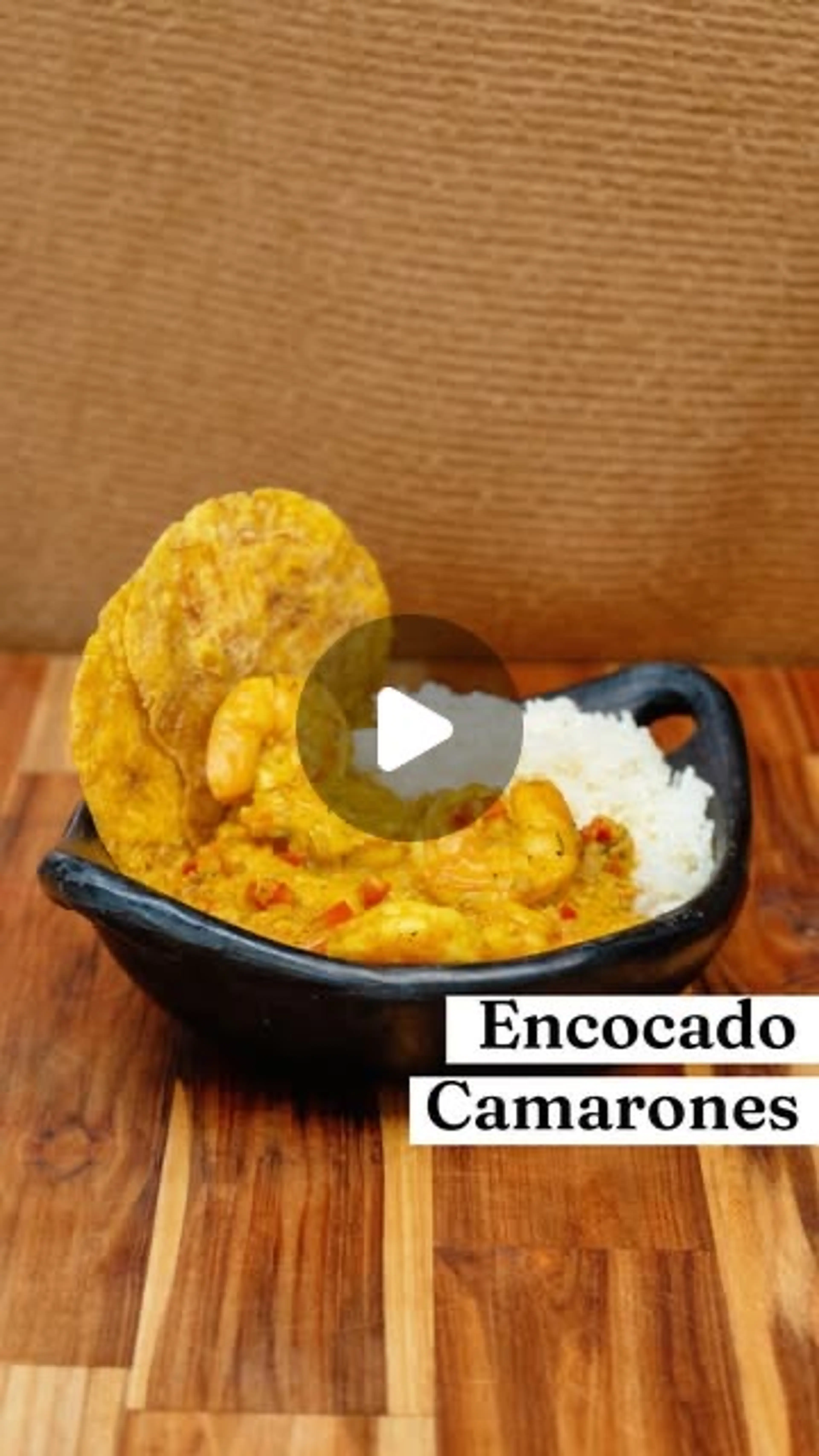 Encocado De Camarones