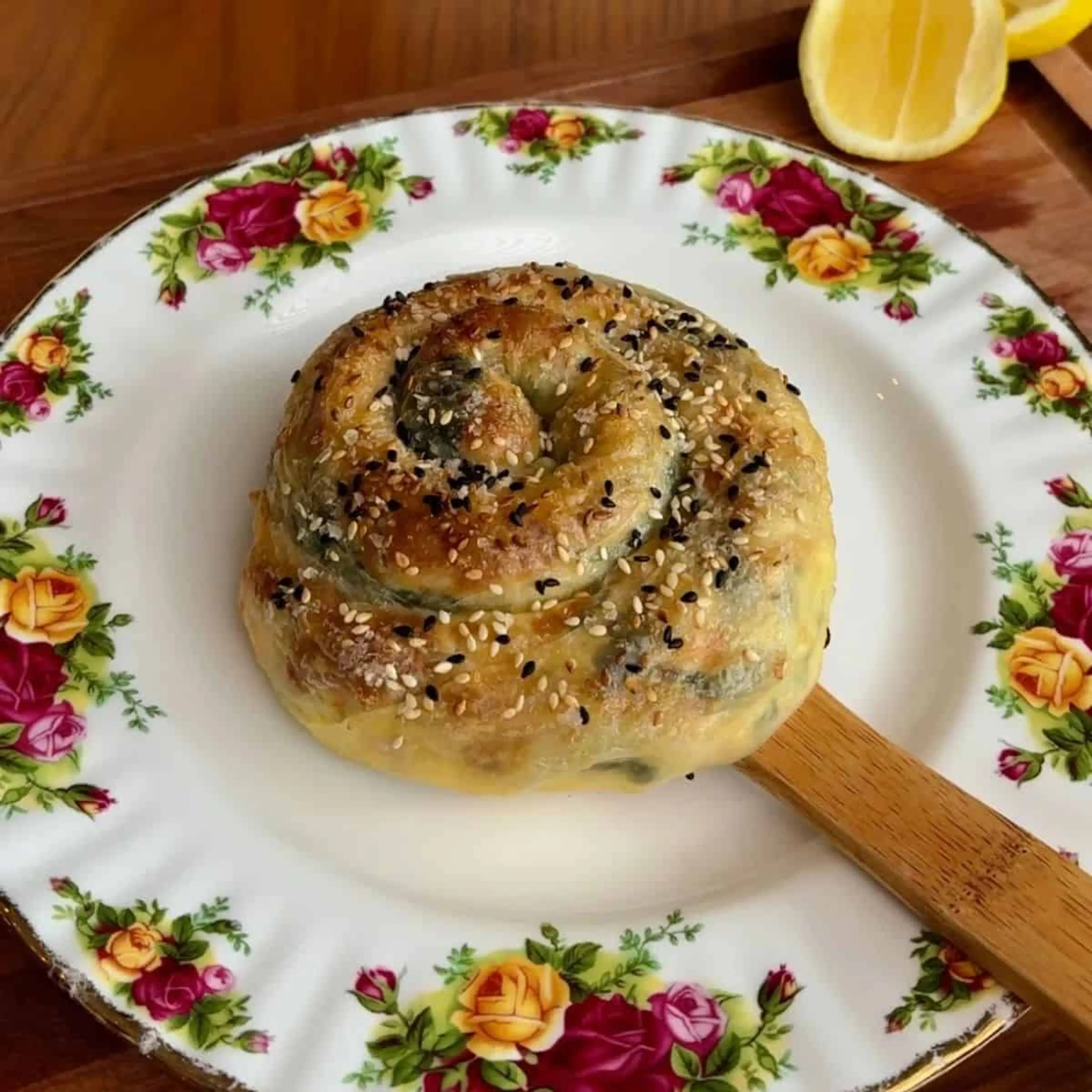 Spanakopita Rice Paper Spiral