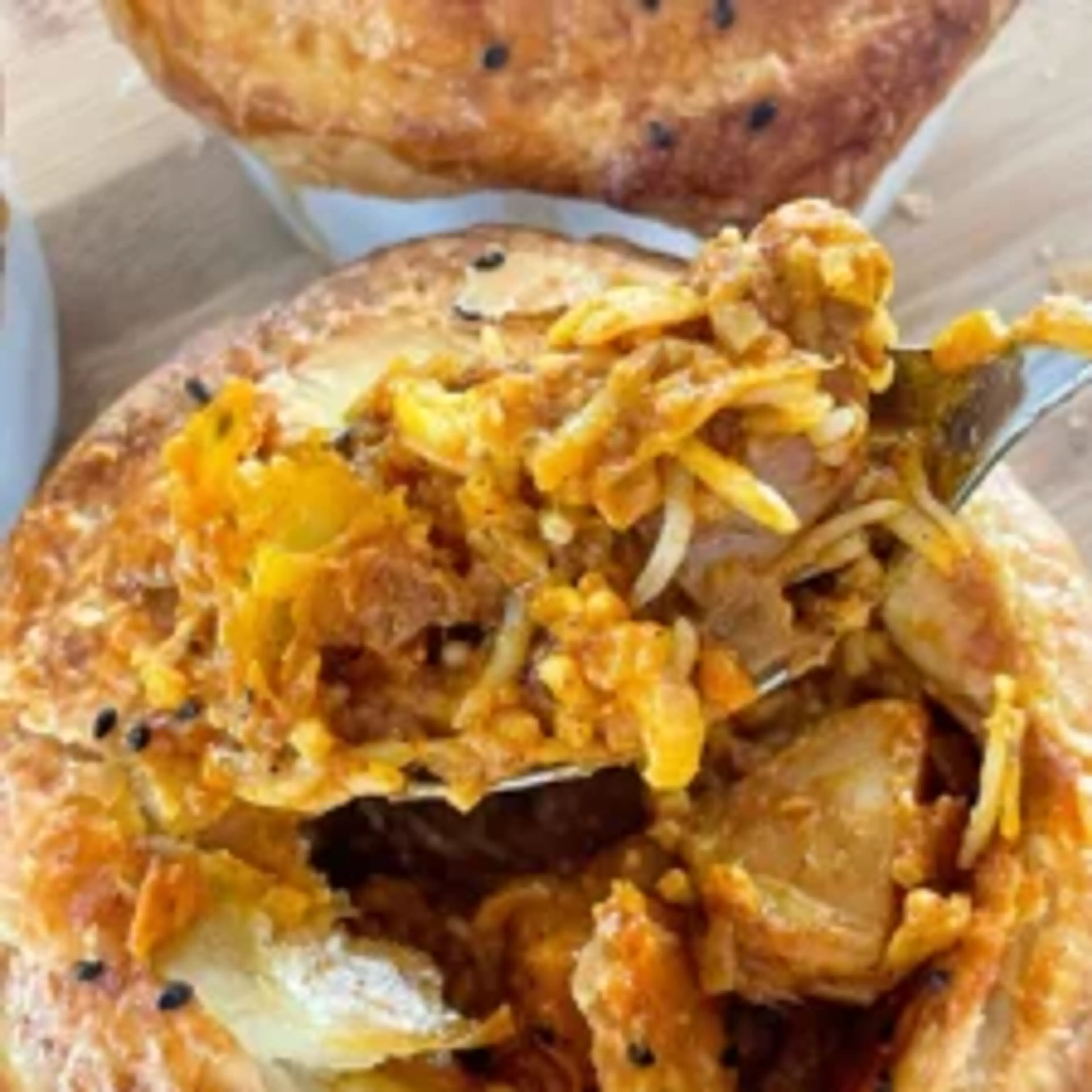 Butter Chicken Pot Pie