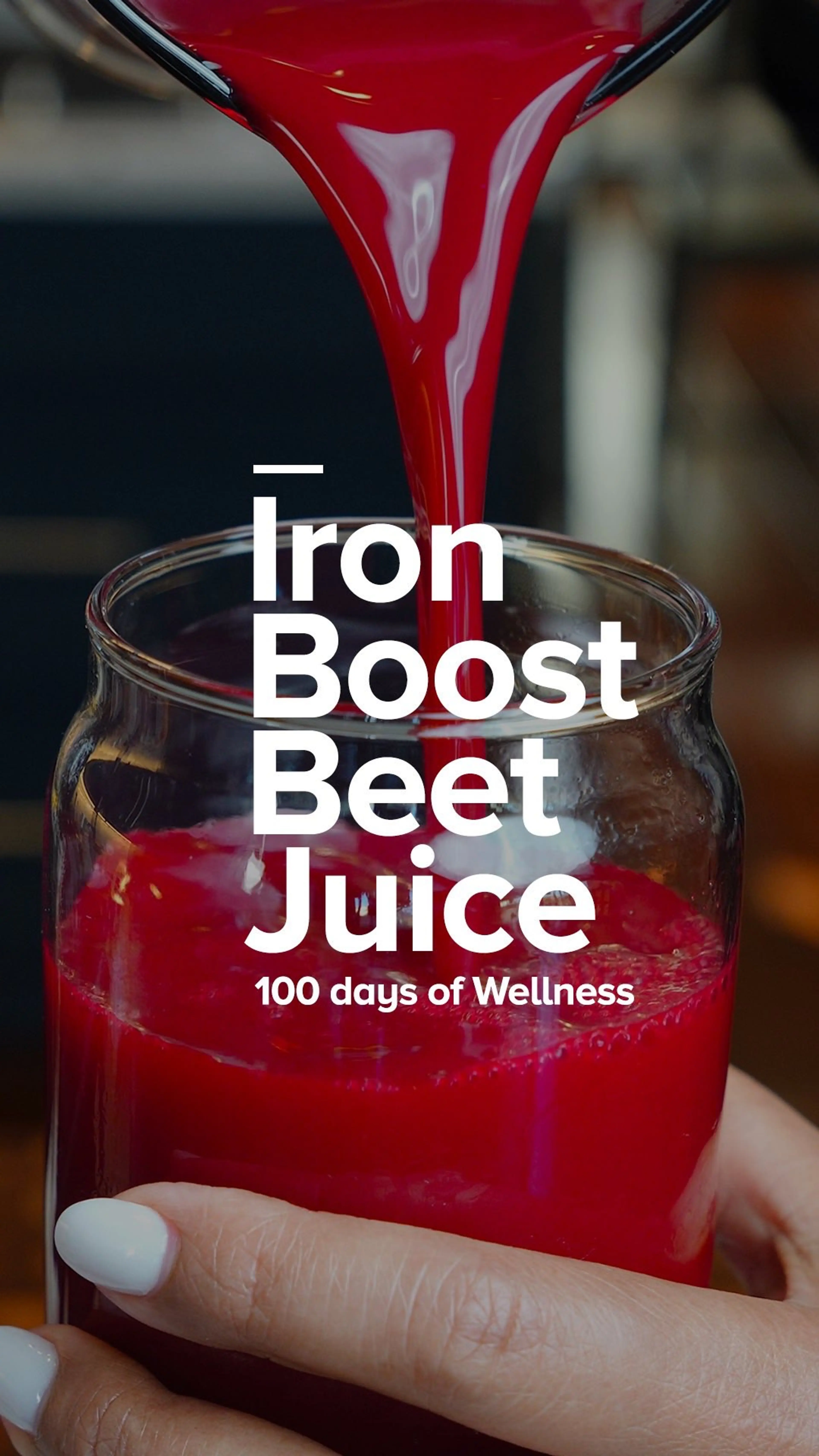 Iron-boosting Beet Juice for