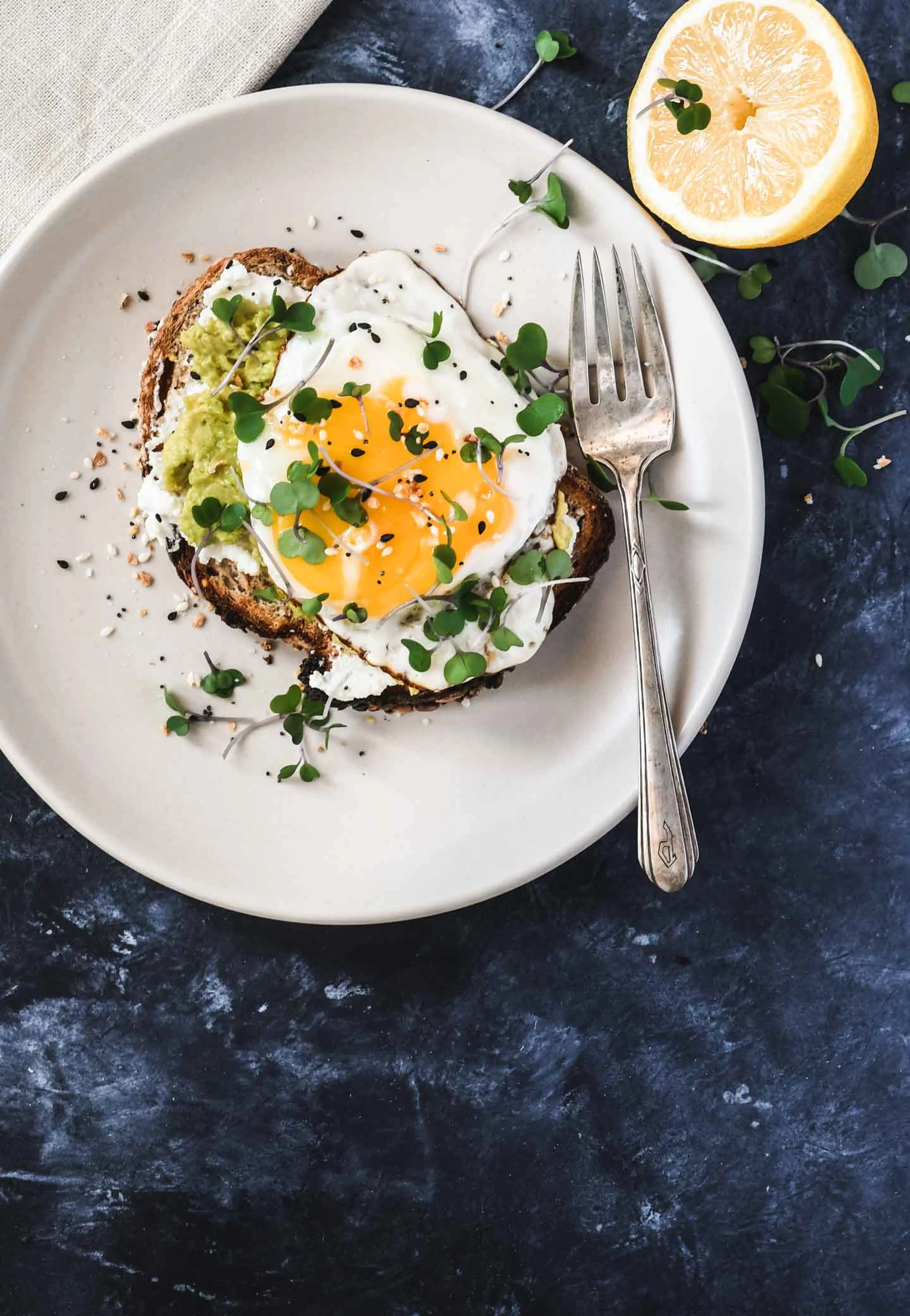Moni's CON Fusion Ricotta Avocado Toast