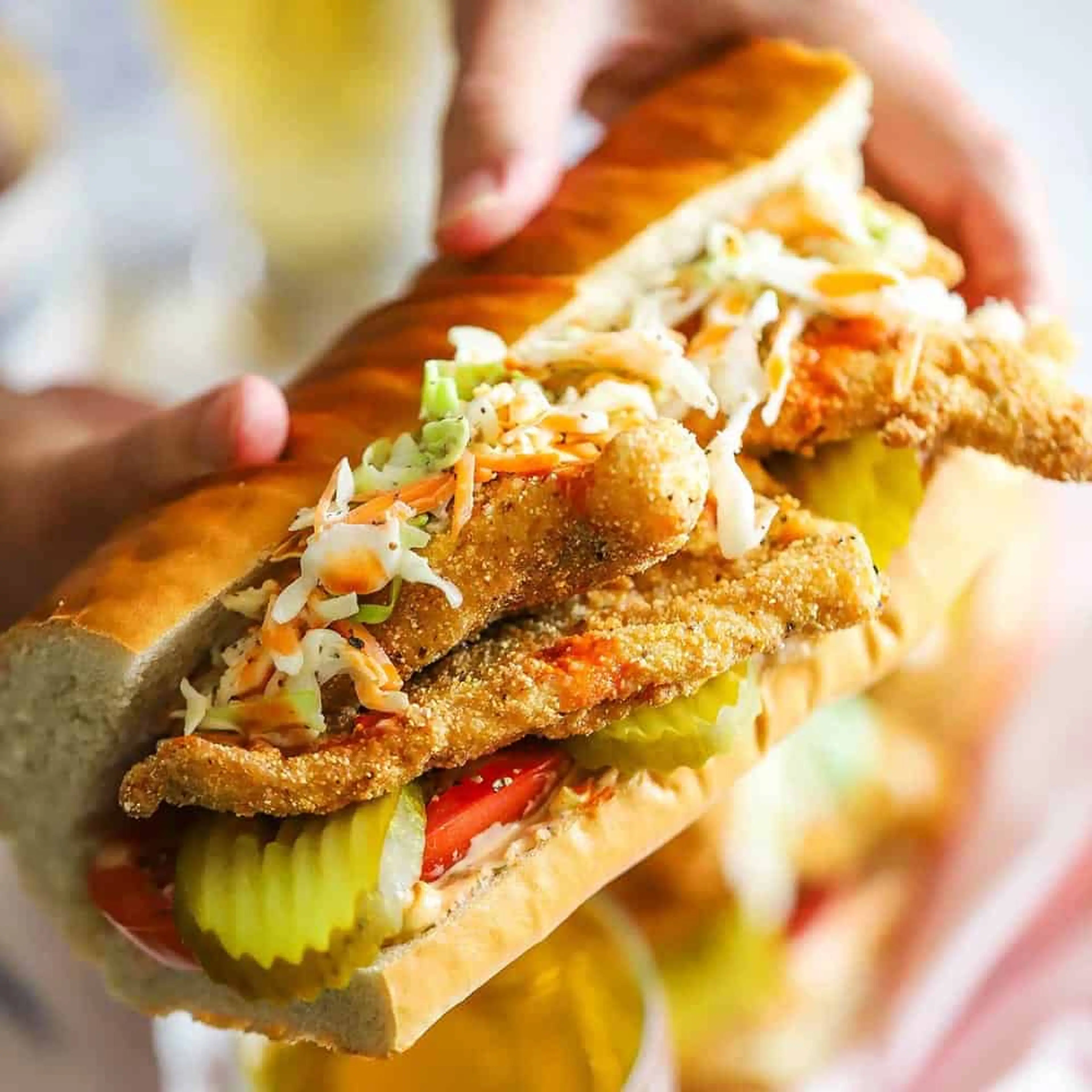 Fried Catfish Po-Boy
