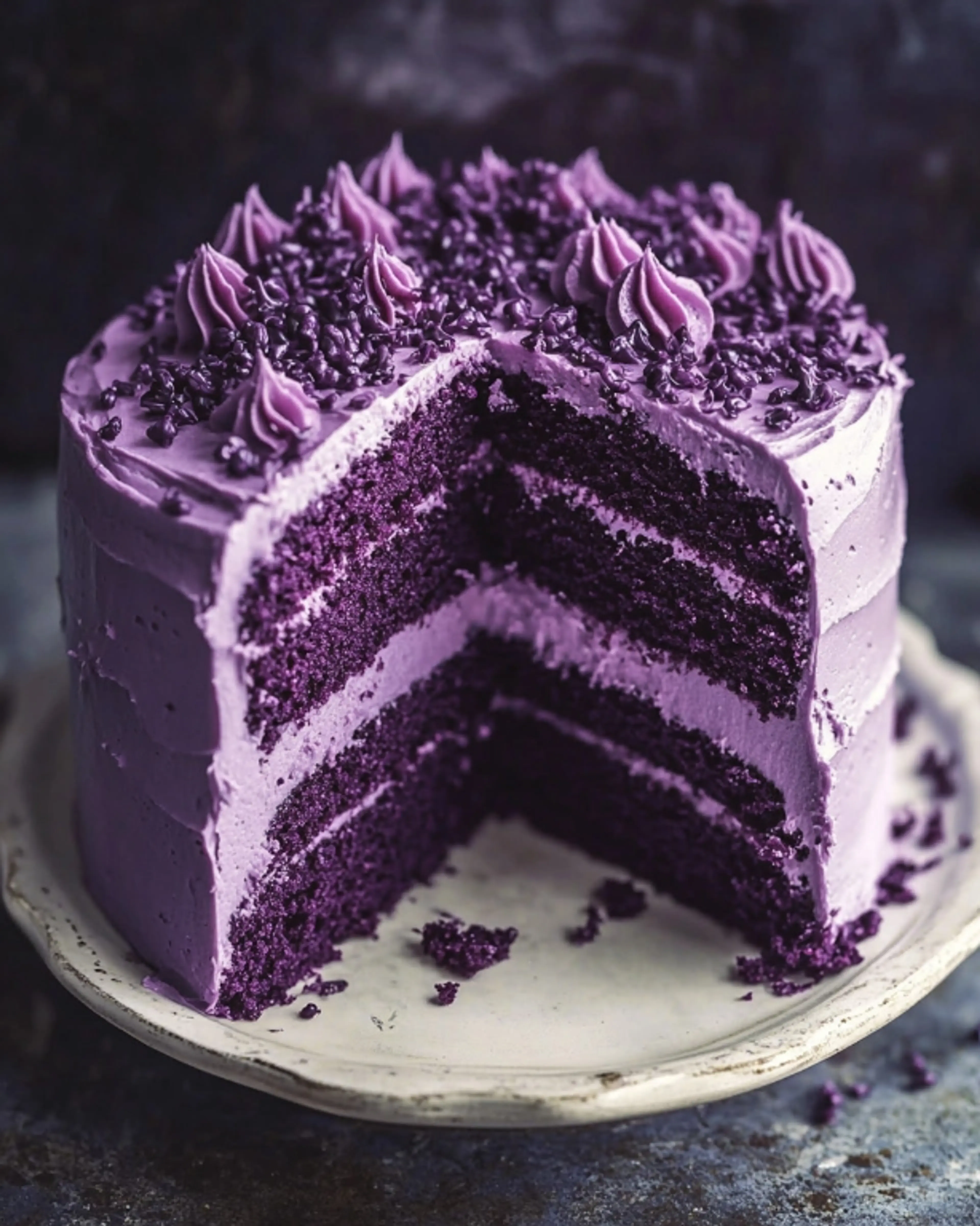 Purple Velvet Cake