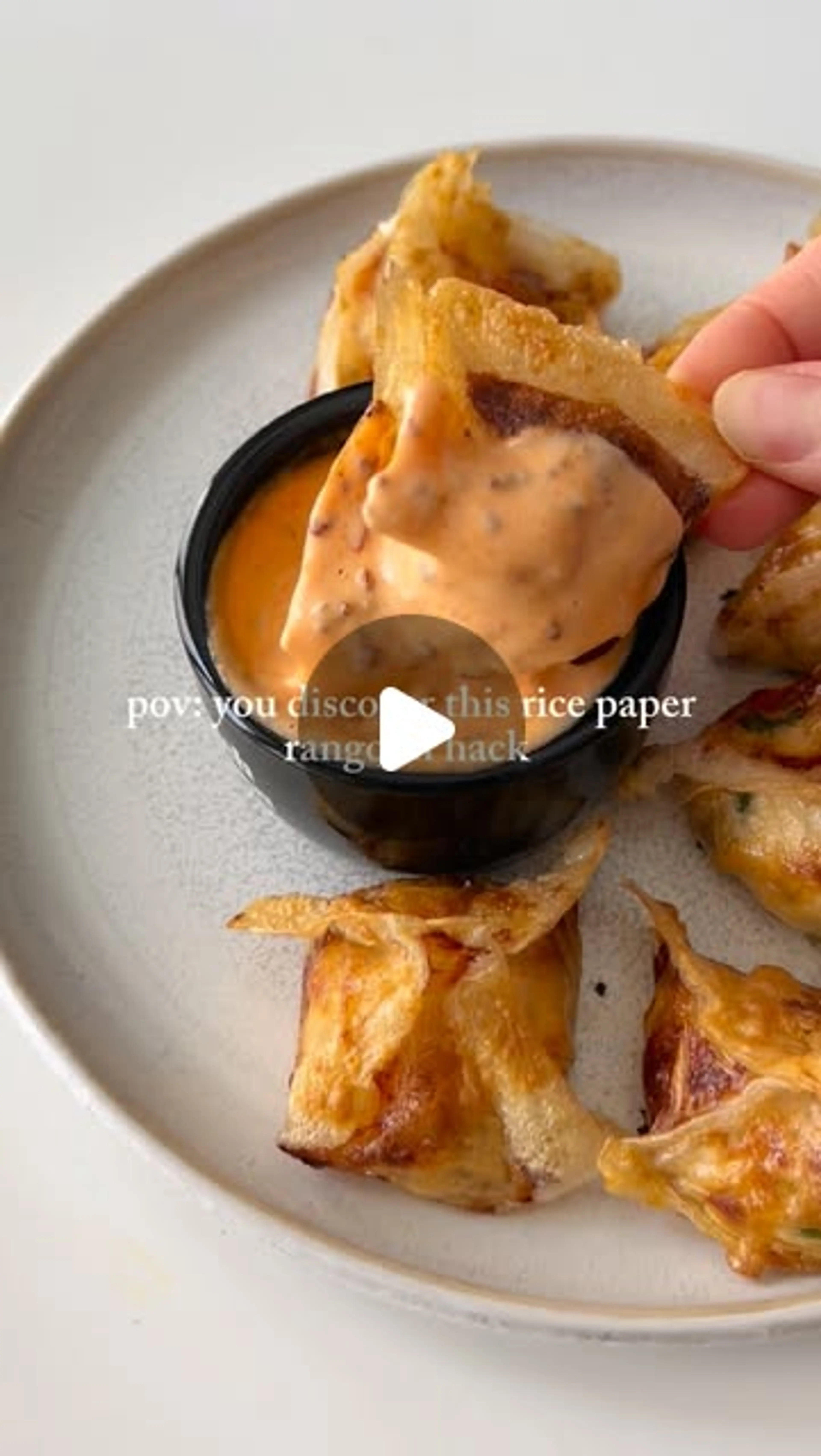 Rice Paper Air Fry Rangoons