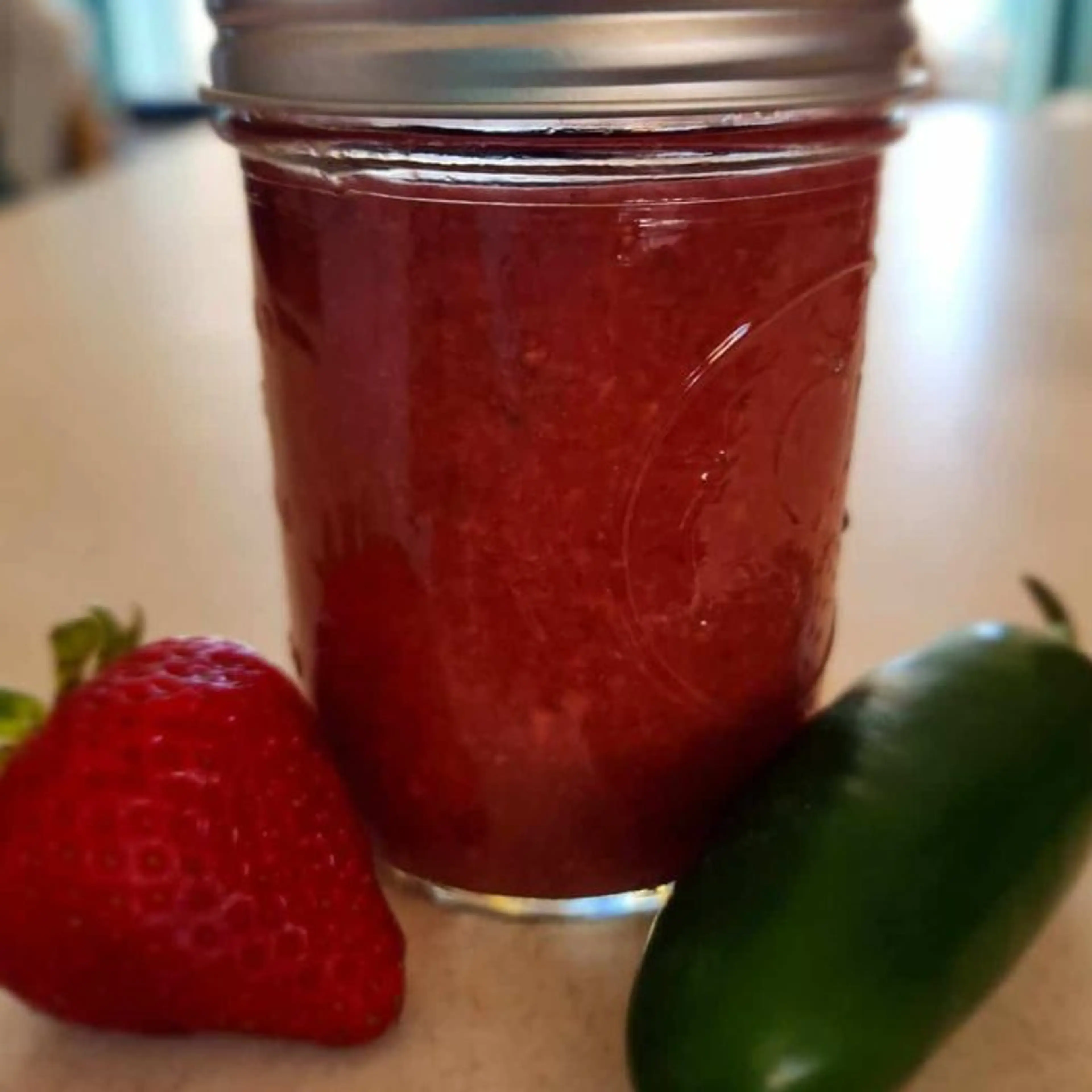 Strawberry Jalapeno Bourbon BBQ Sauce