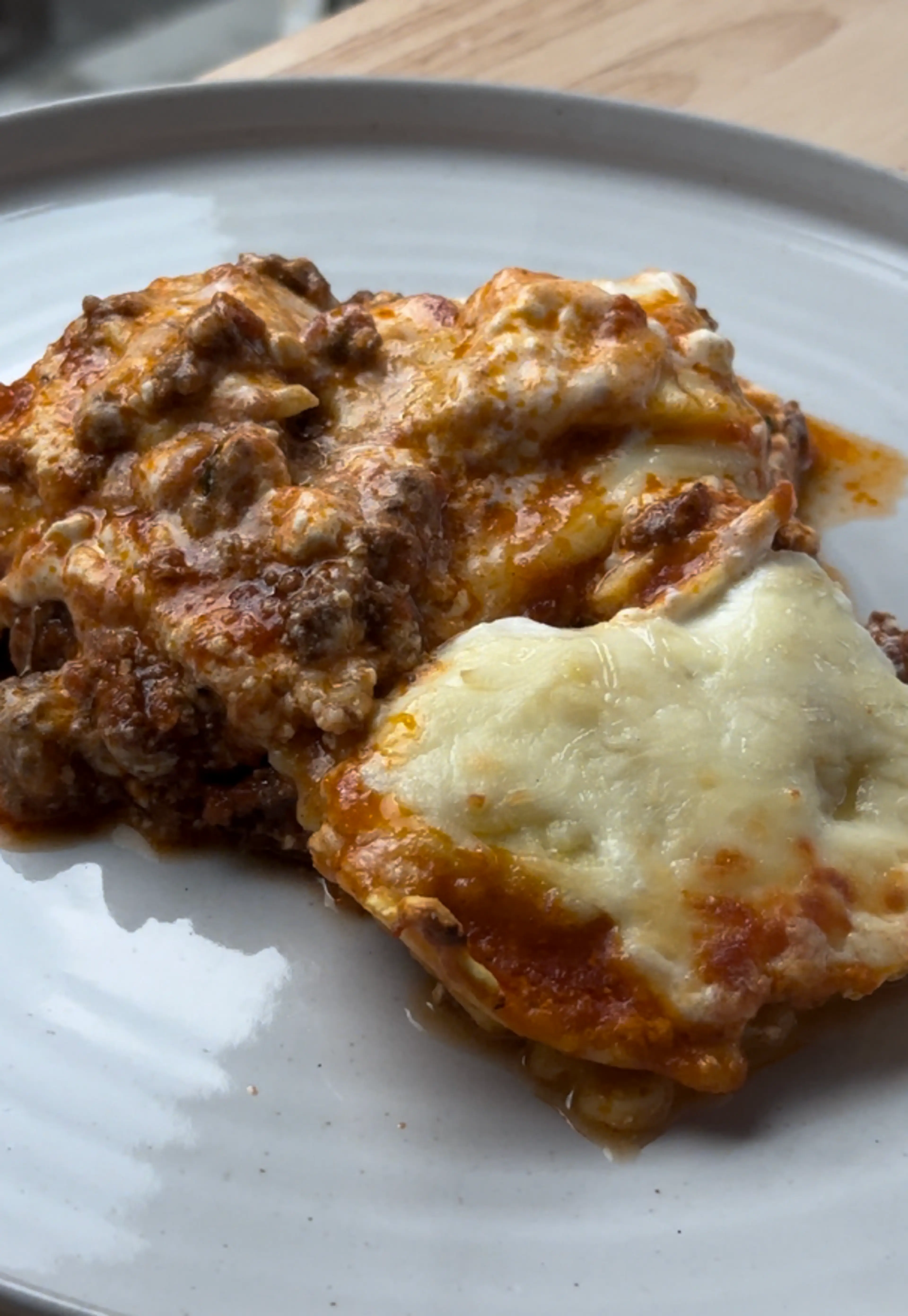 High Protein Ravioli Casserole