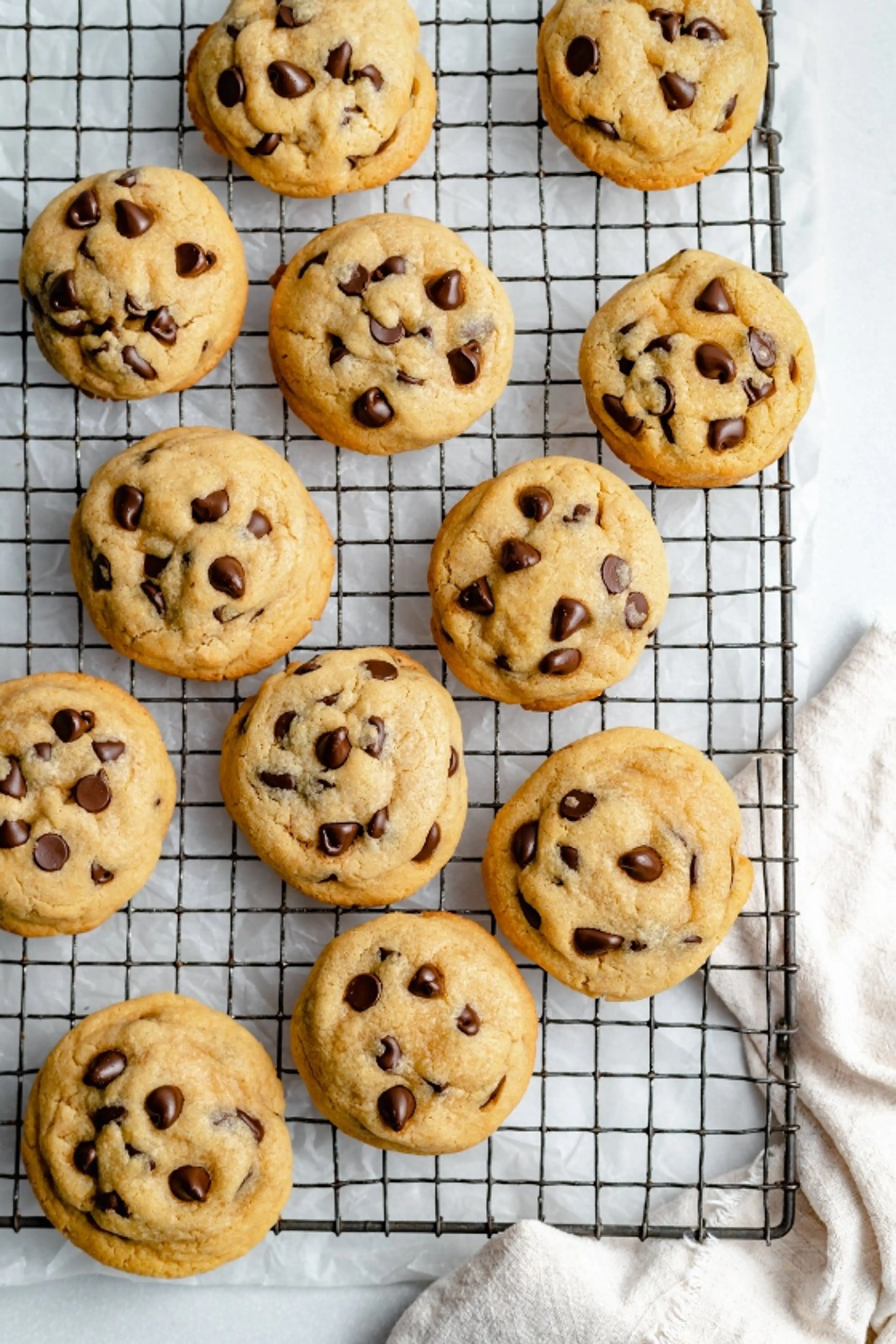 Chickpea Flour Chocolate Chip Cookies