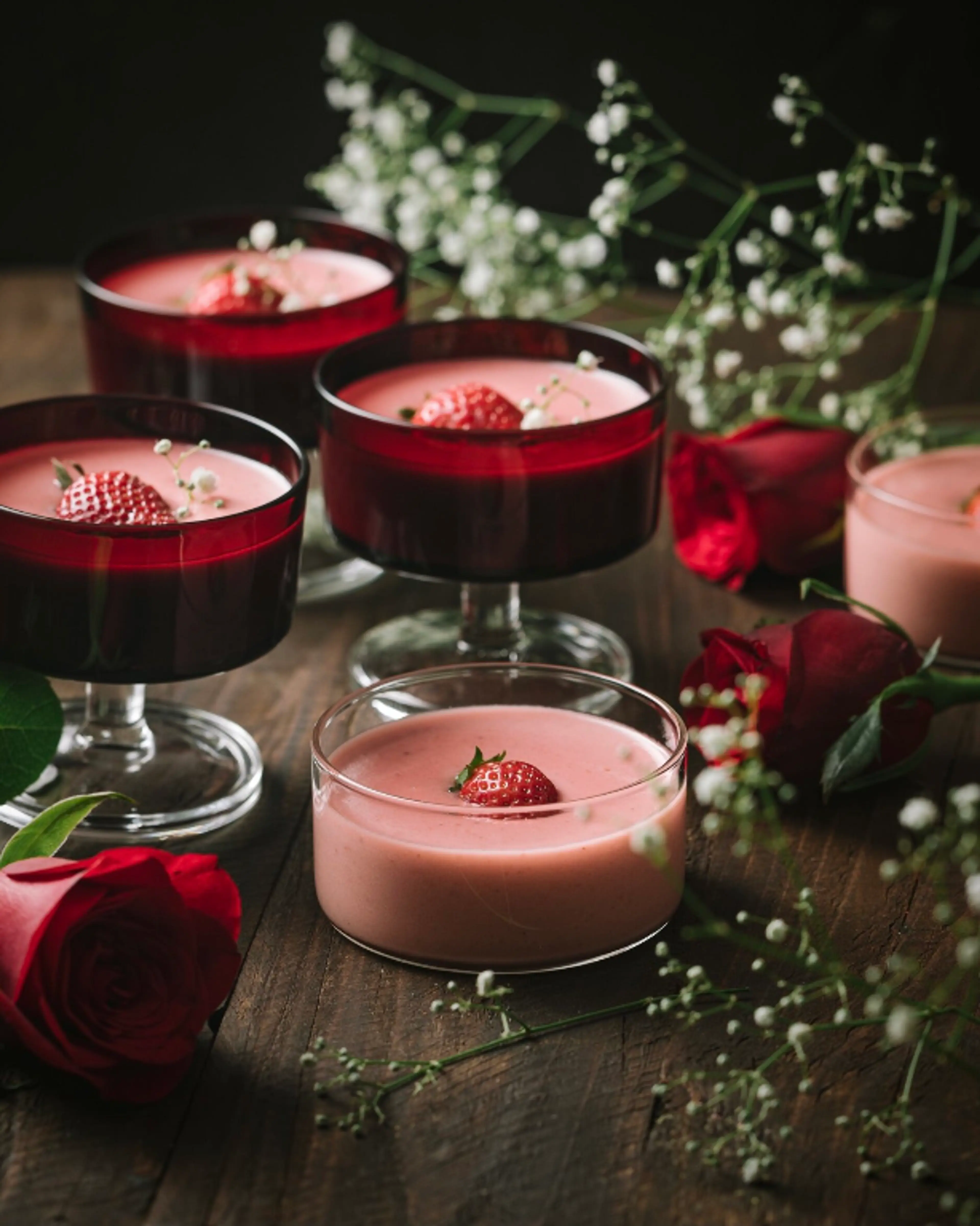 Strawberry Posset