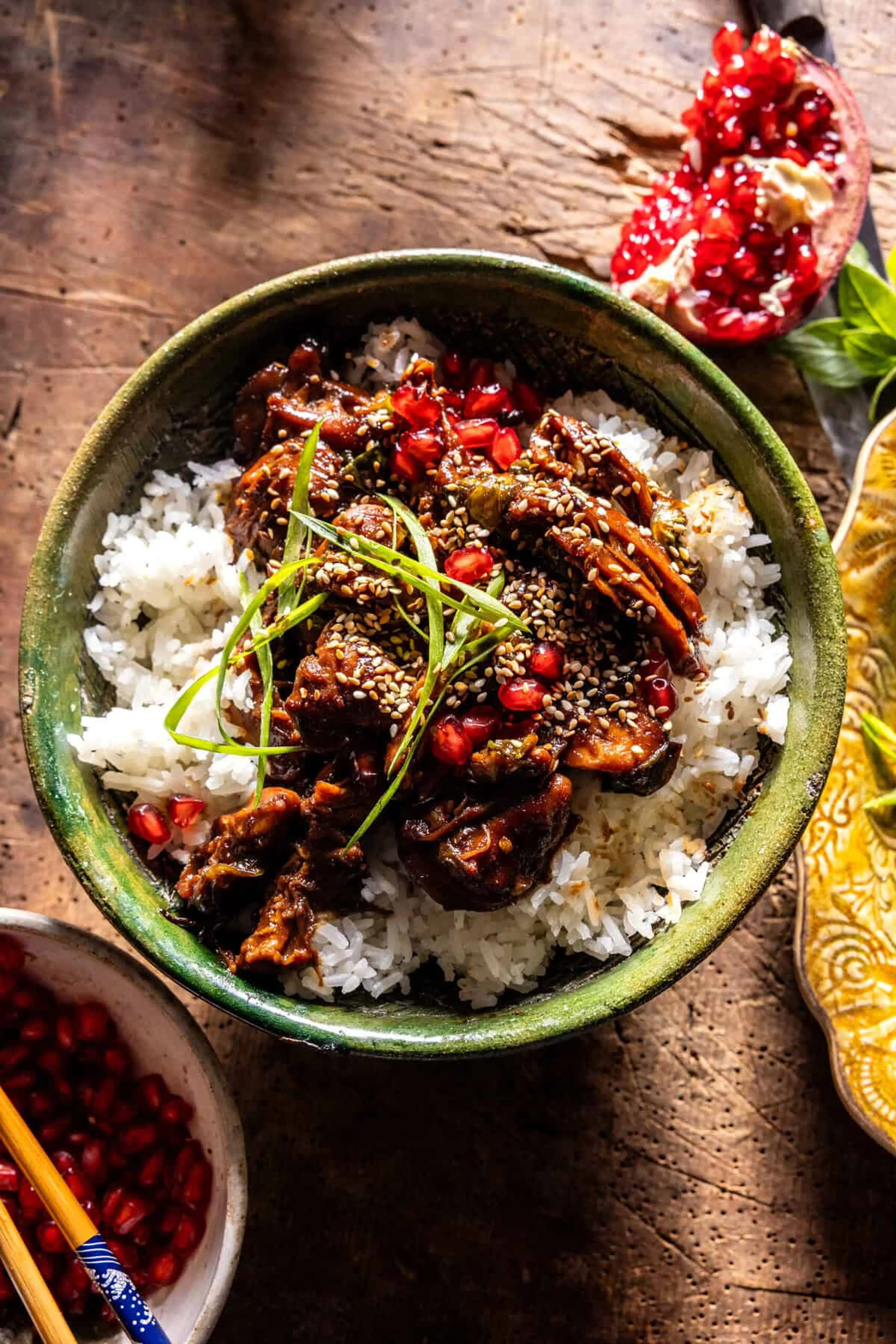 Crockpot Sticky Sesame Ginger Chicken