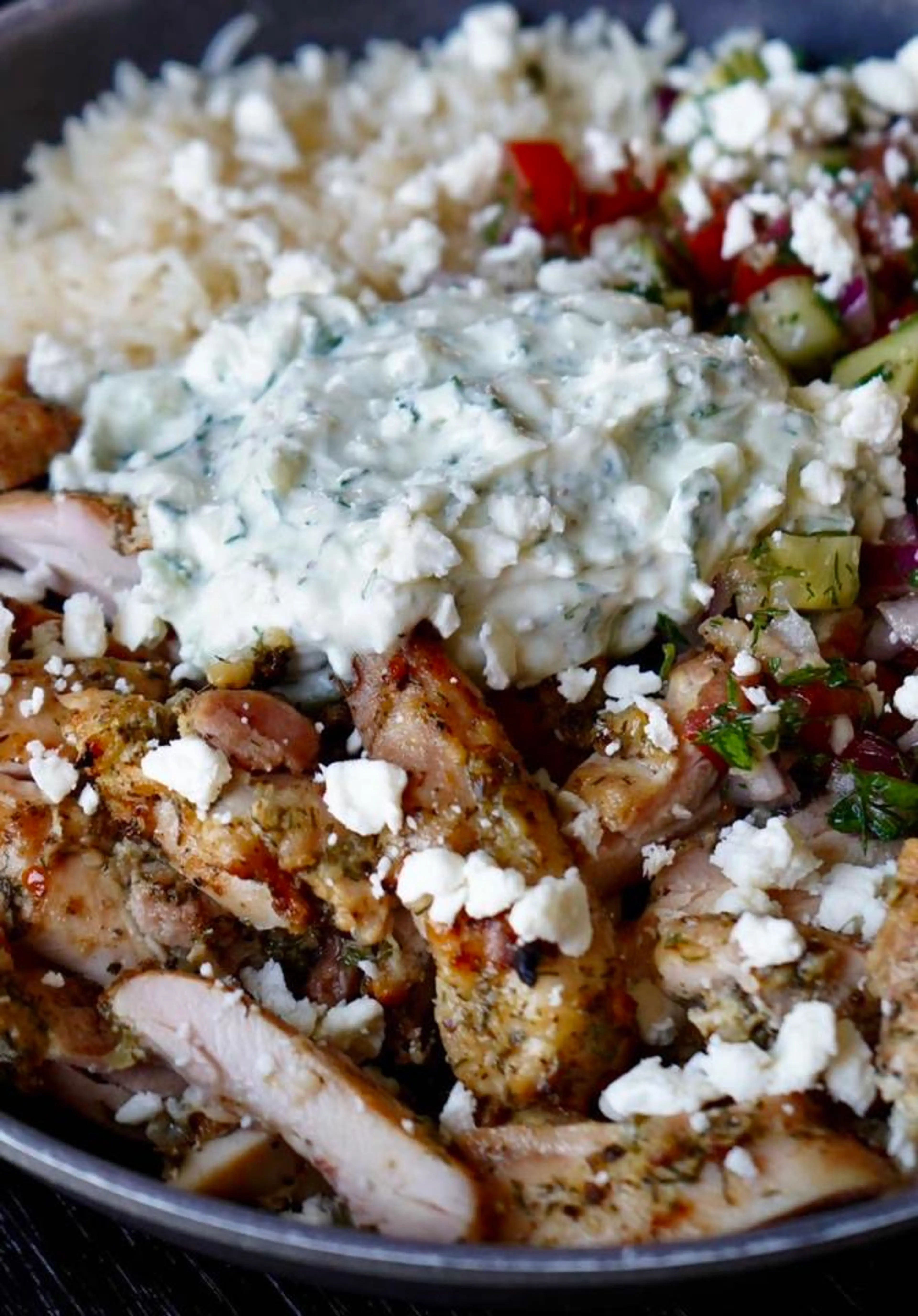 Greek Chicken Bowl