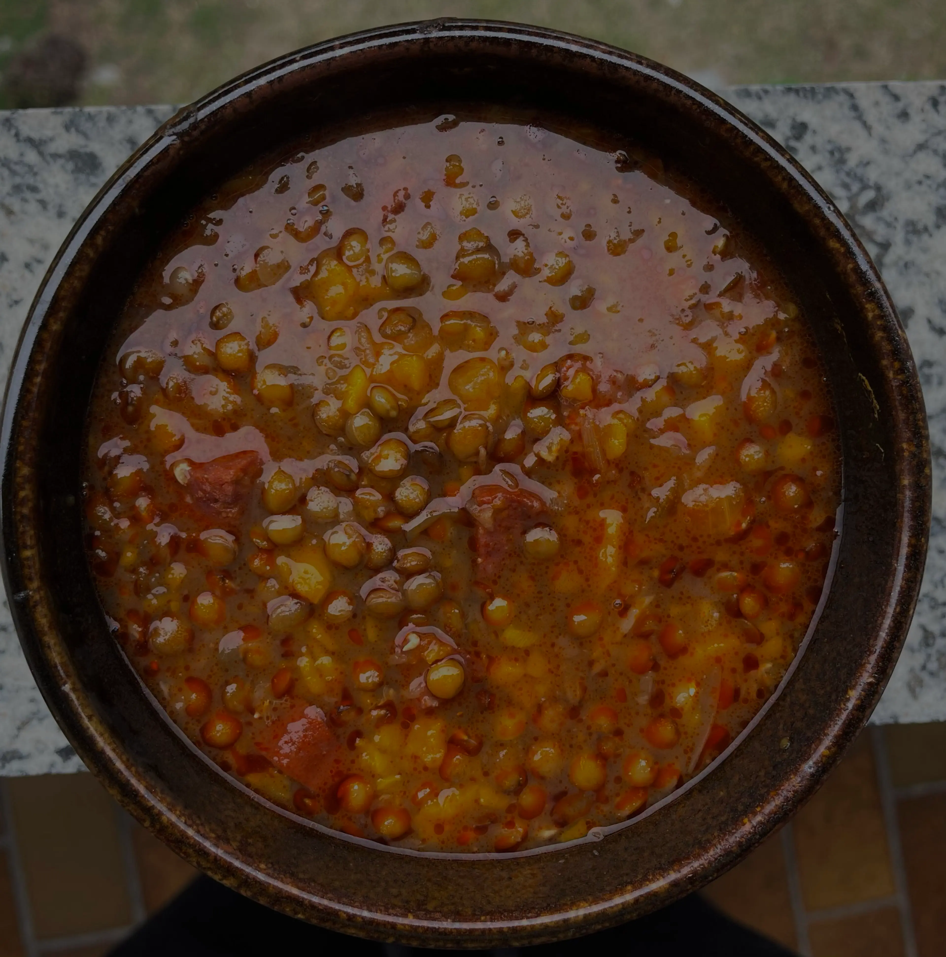 Lenticchie e salsiccia