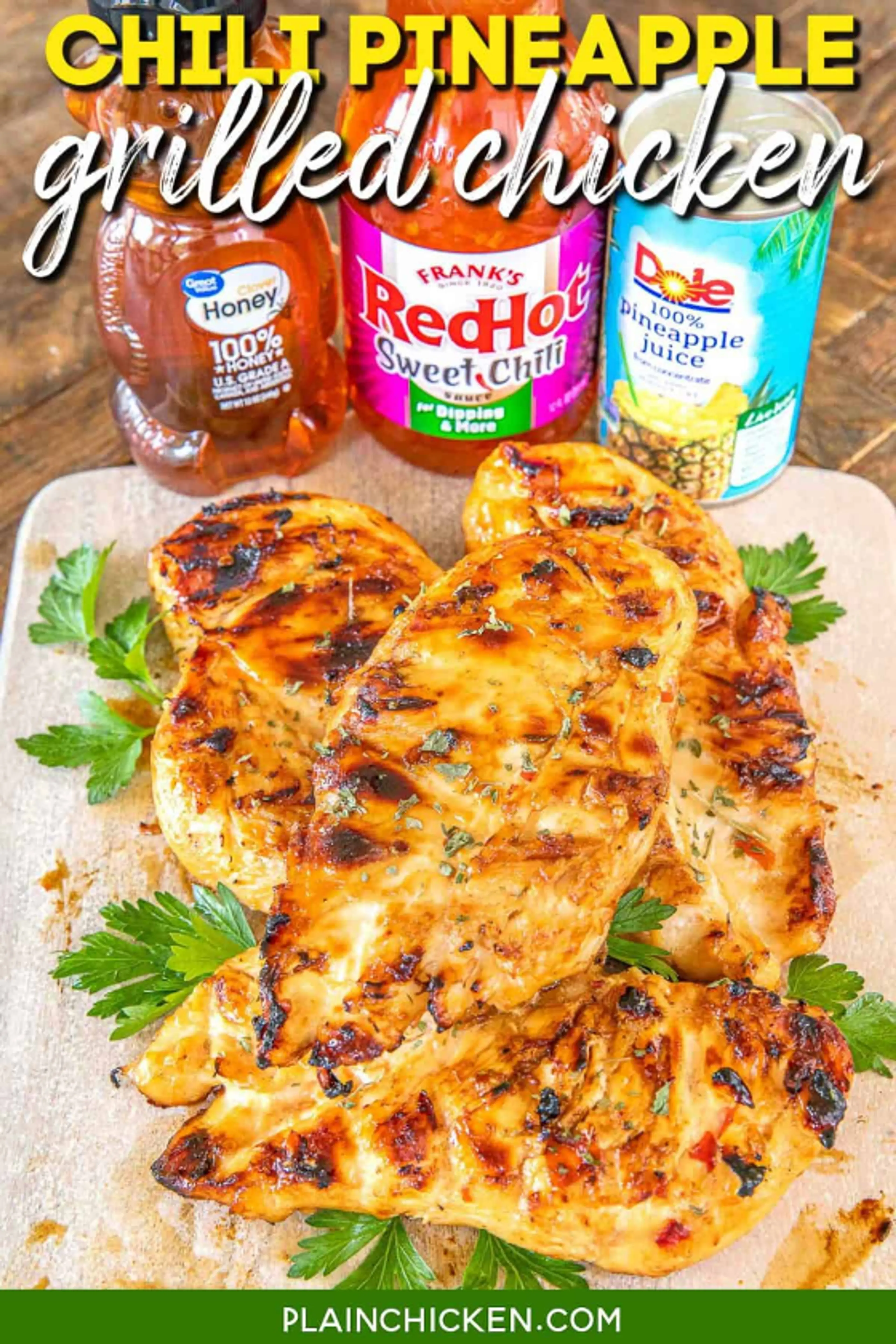 Chili Pineapple Grilled Chicken