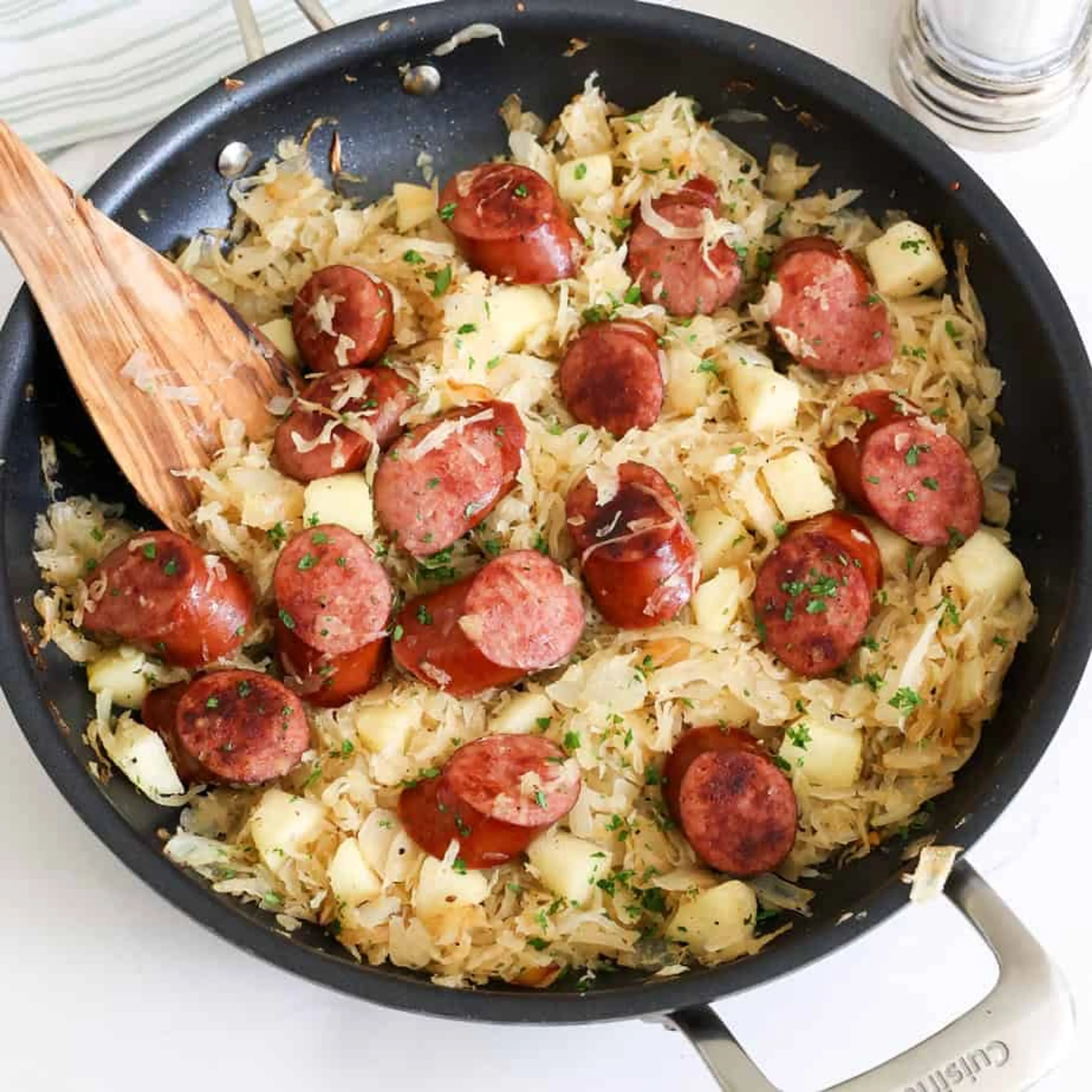 Kielbasa and Sauerkraut