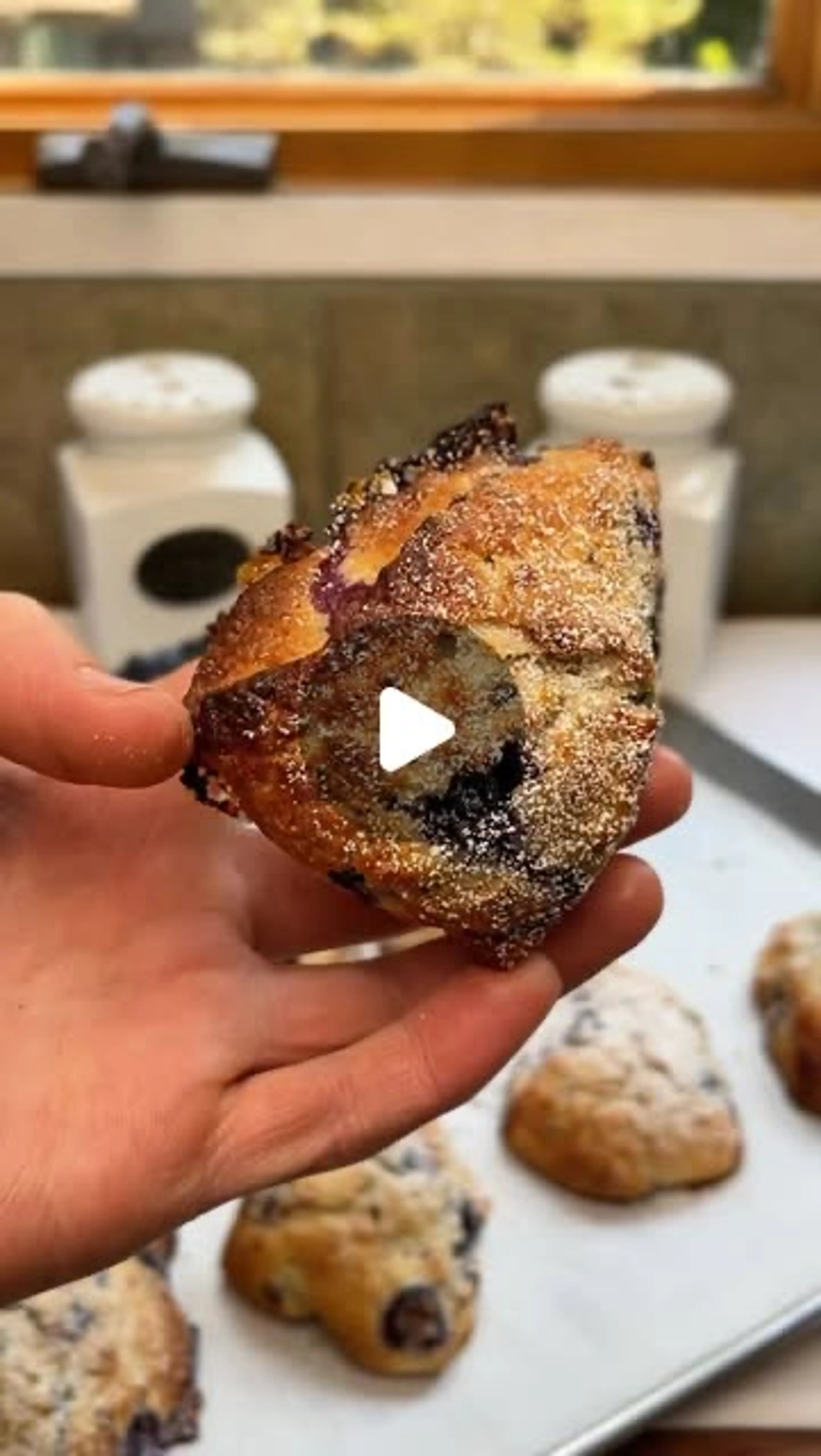Bakery-style Blueberry Scones