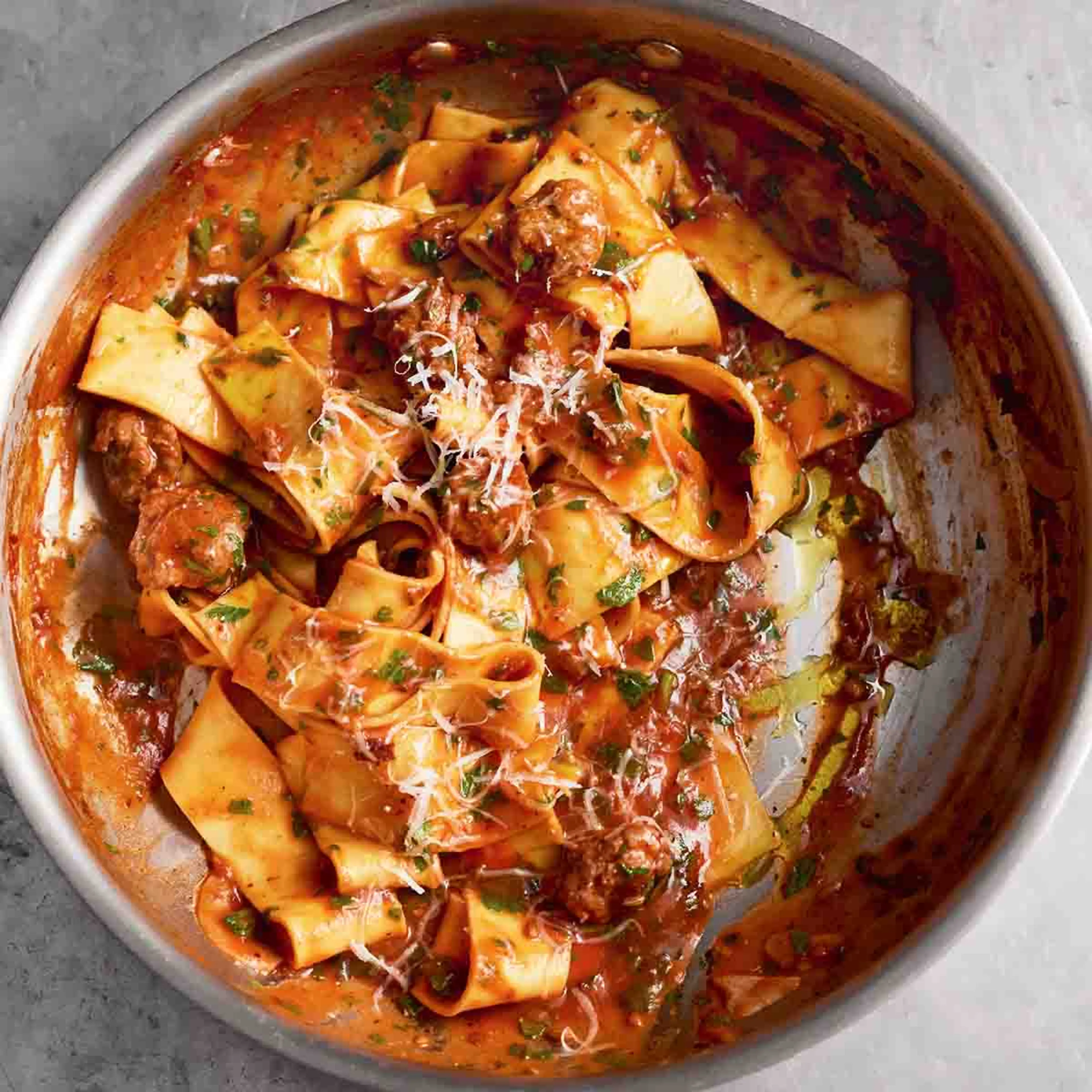 Jamie Oliver's Sausage Pappardelle
